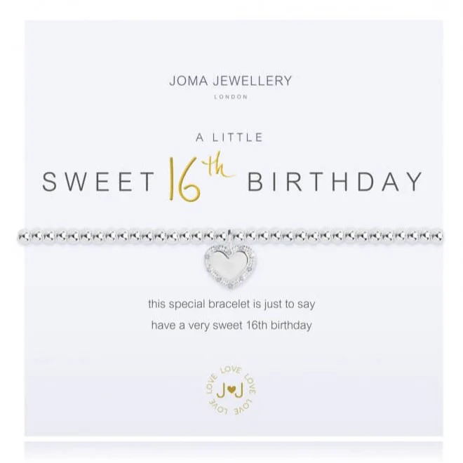 Joma Happy 16th Birthday Bracelet