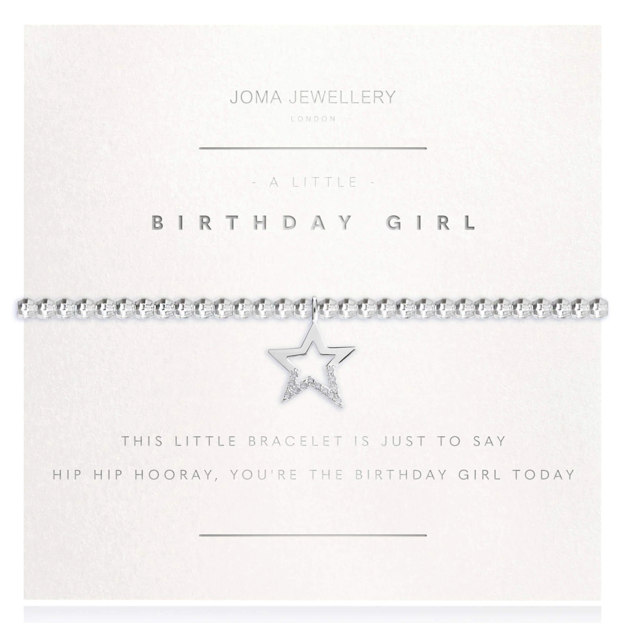 Joma Birthday Girl Bracelet