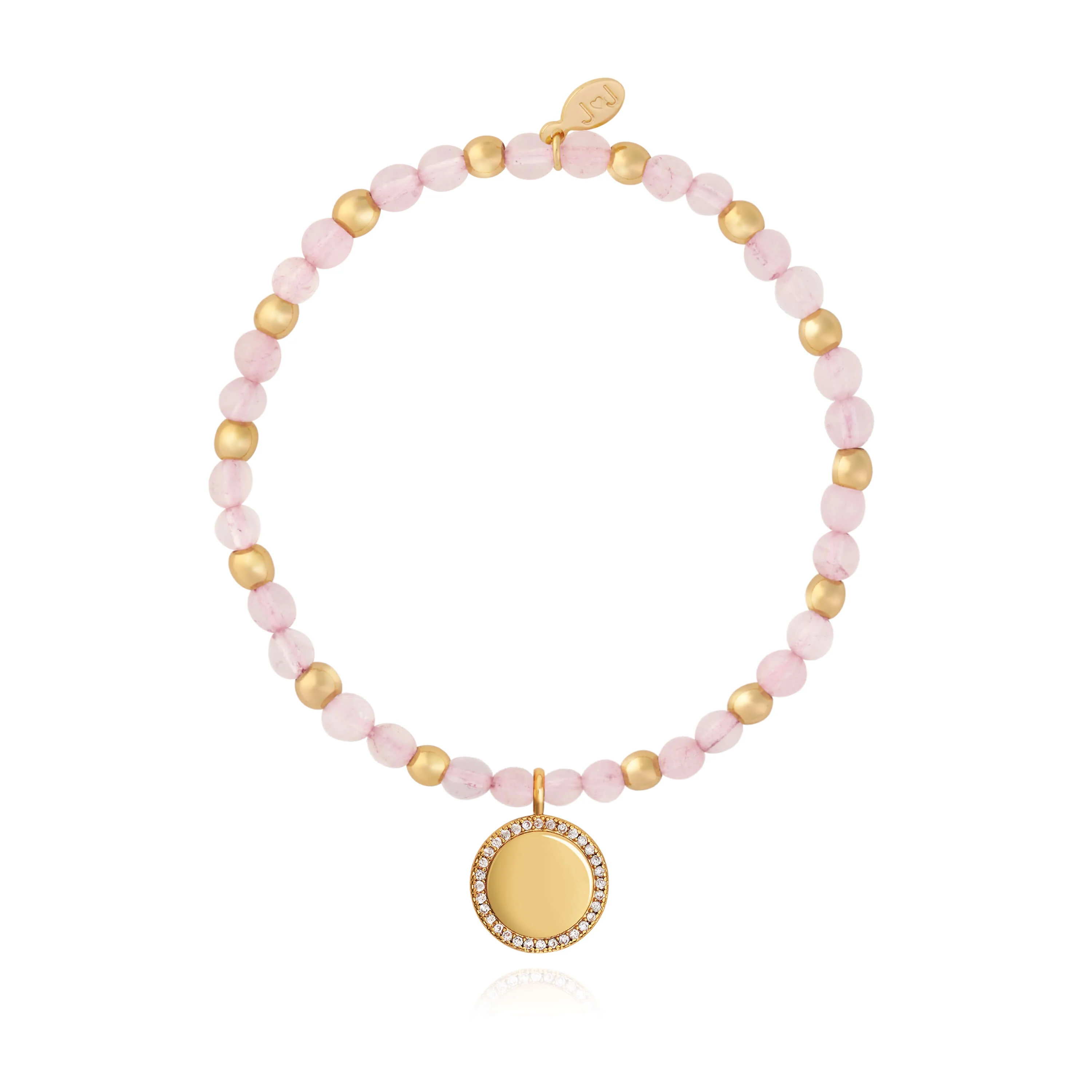 Joma Wellness Gems Rose Quartz Bracelet - Image 2