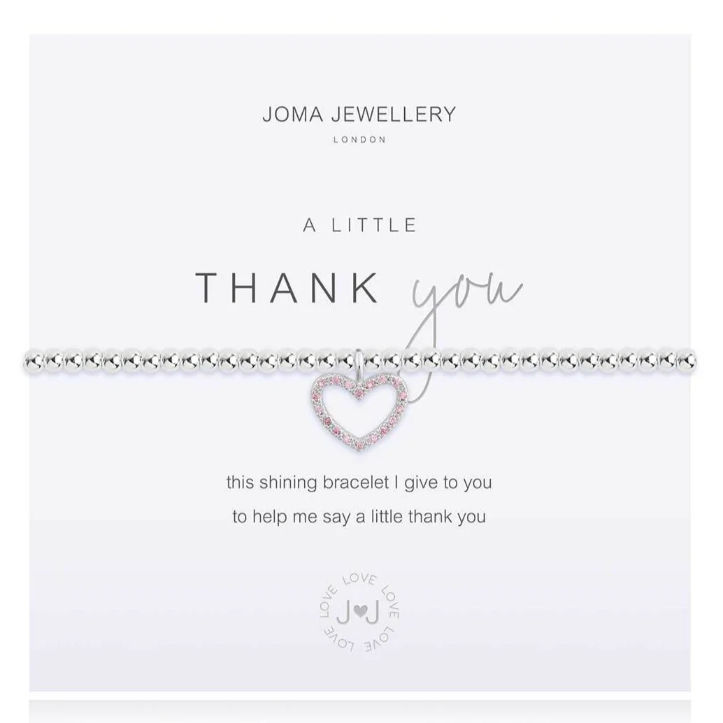 Joma Thank You Bracelet