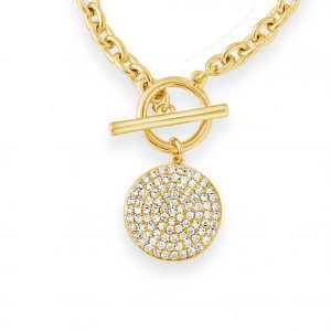 Absolute Gold Disc Bracelet - Image 2