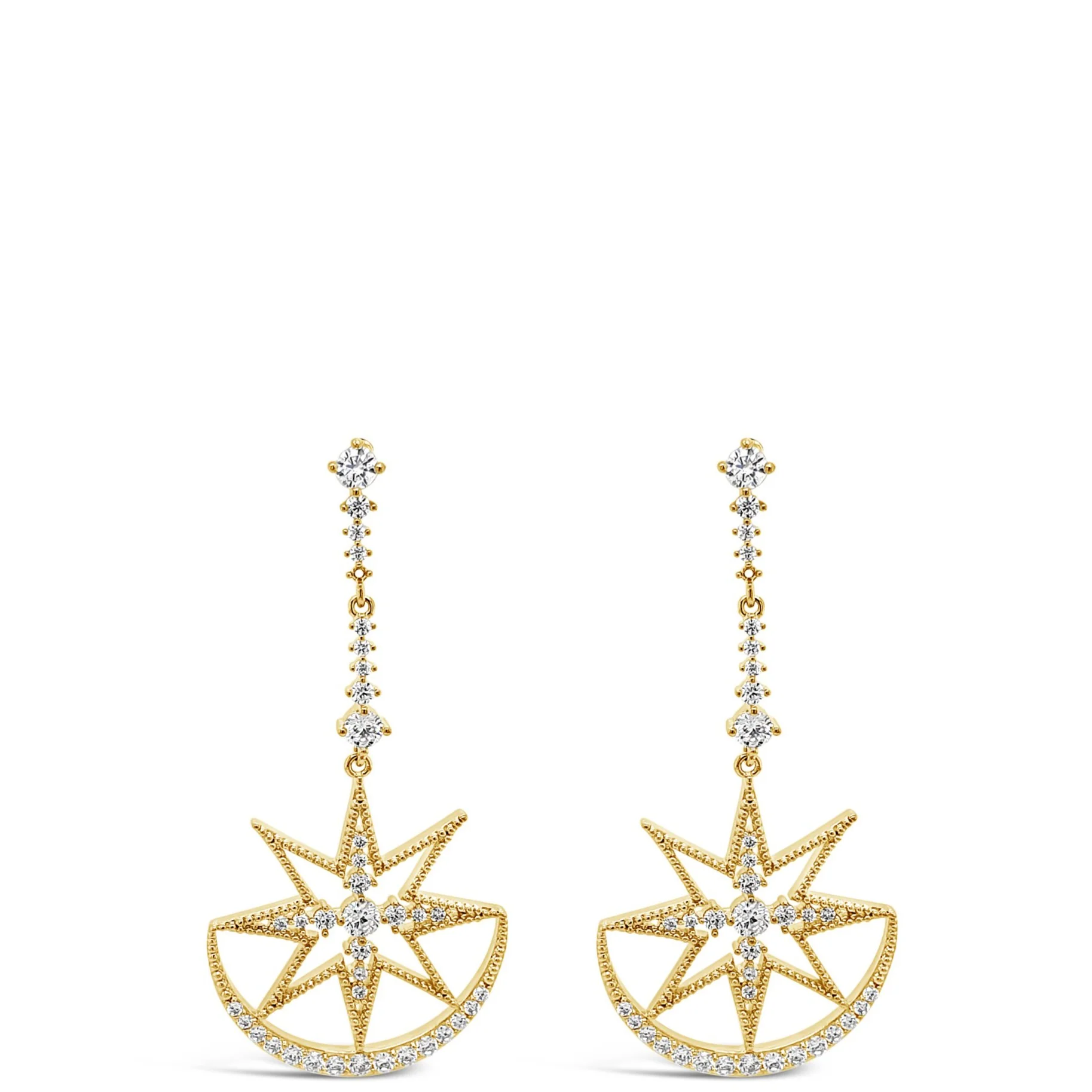Absolute Statement Drop Earrings - Gold