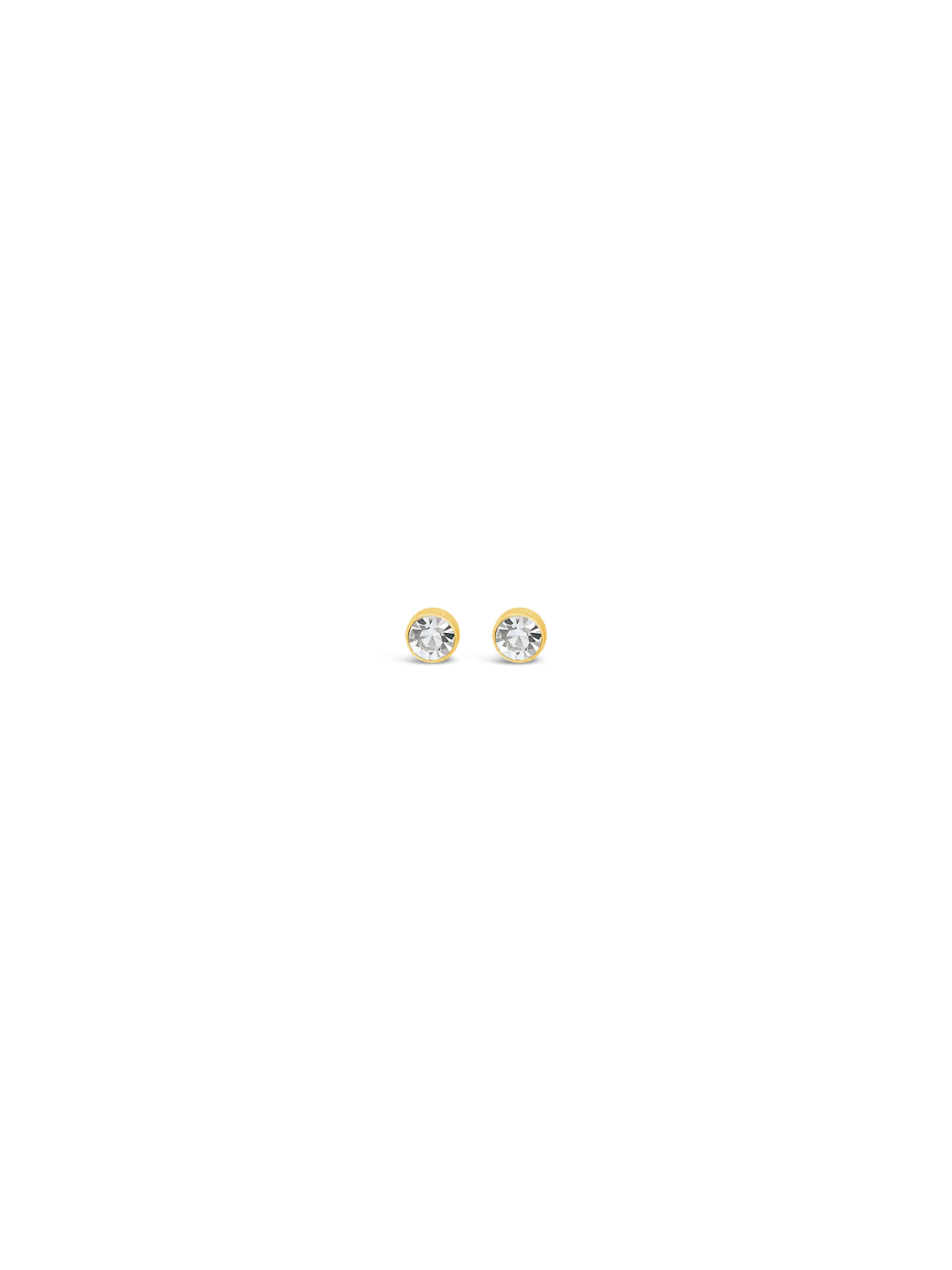 Absolute Gold Stud Earrings - Image 2