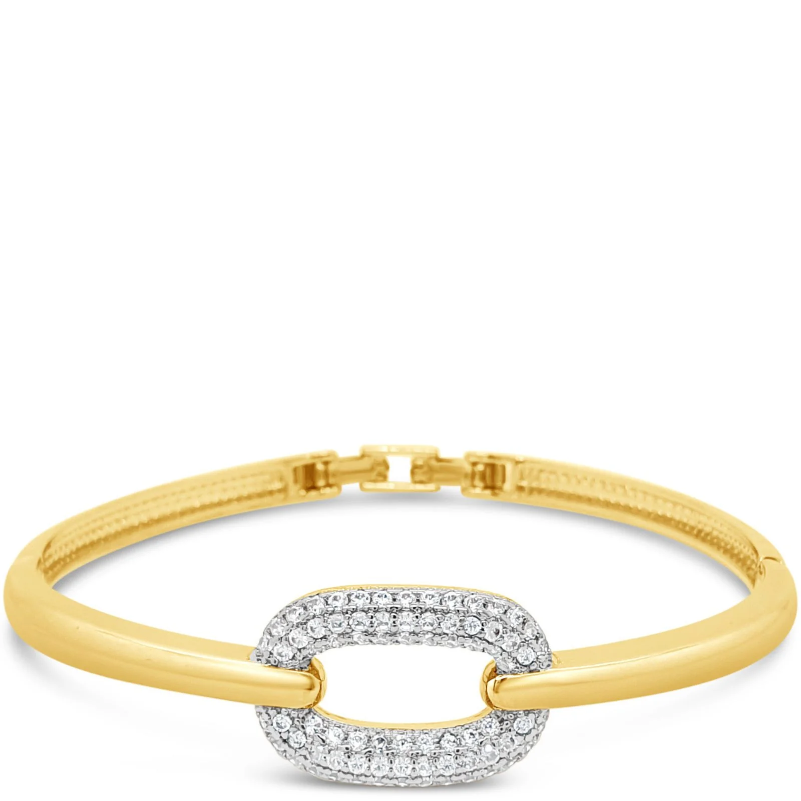 Absolute Gold Crystal Bangle