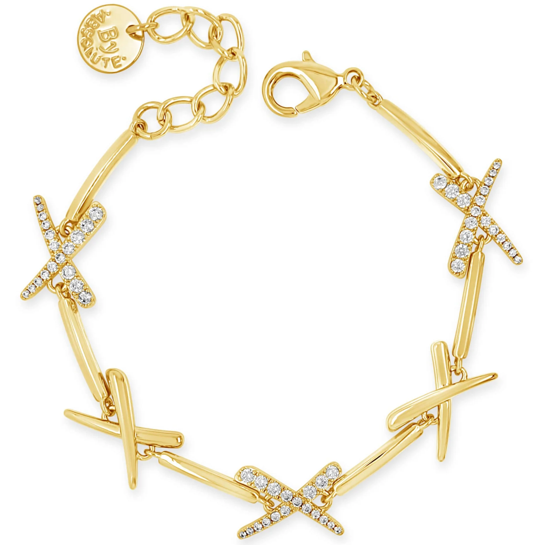 Absolute Gold Kisses Bracelet