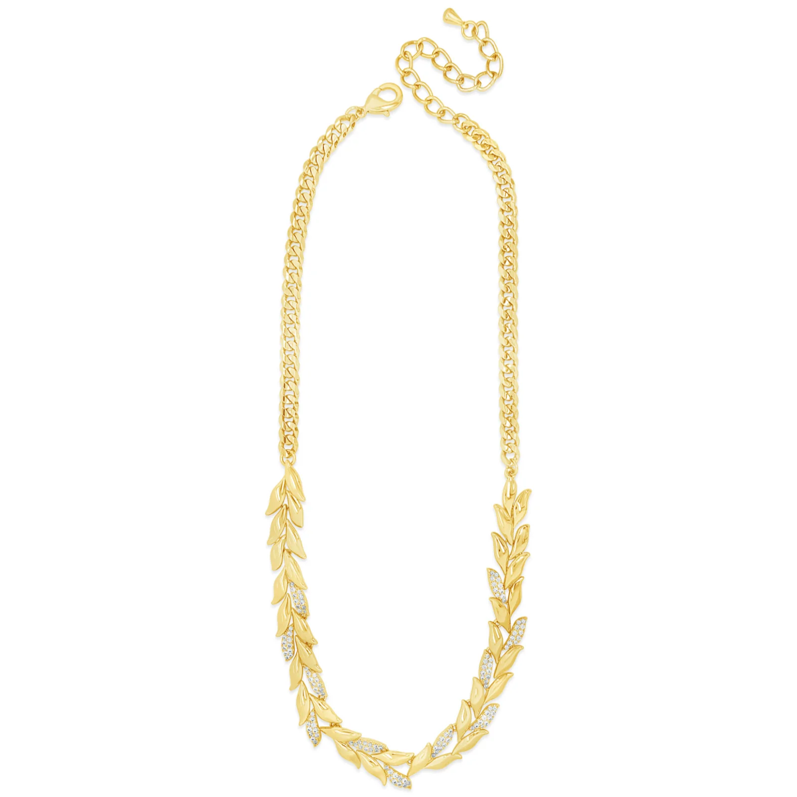 Absolute Gold Leaf Necklace - Image 2