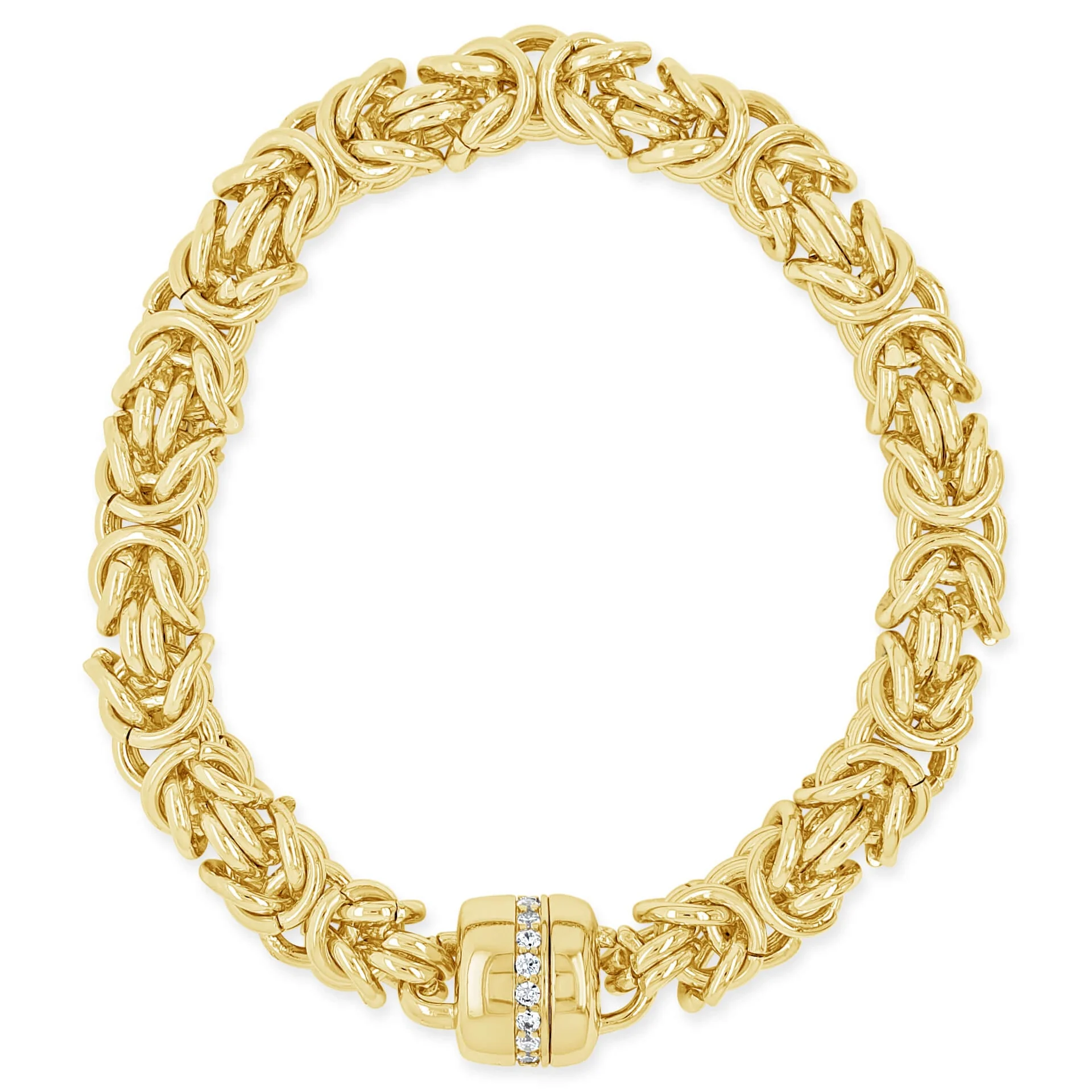 Absolute Gold Multi Link Magnetic Bracelet