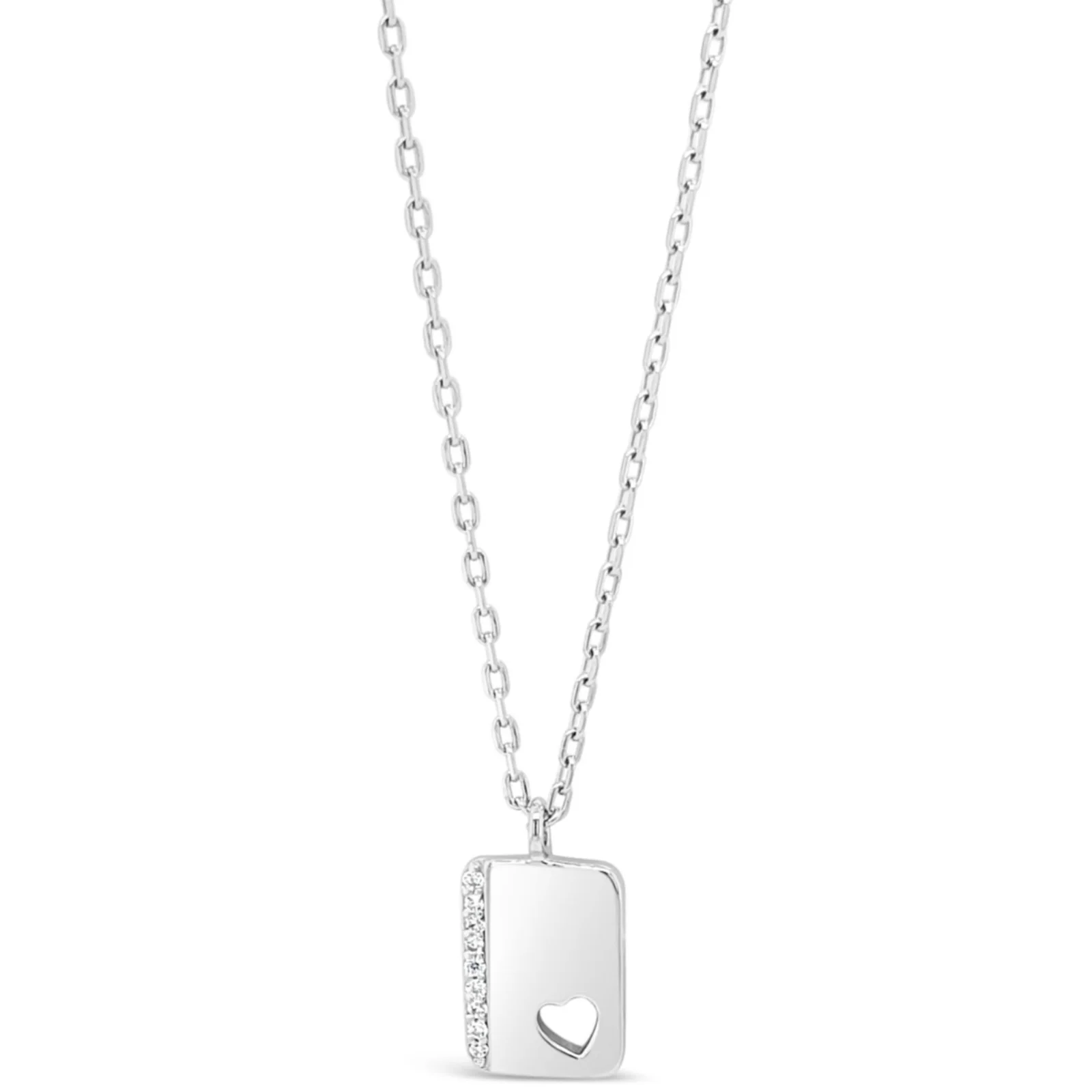 Absolute Kids Sterling Silver Heart In Book Necklace - Image 2