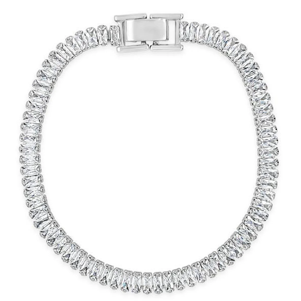 Absolute Silver Crystal Bracelet