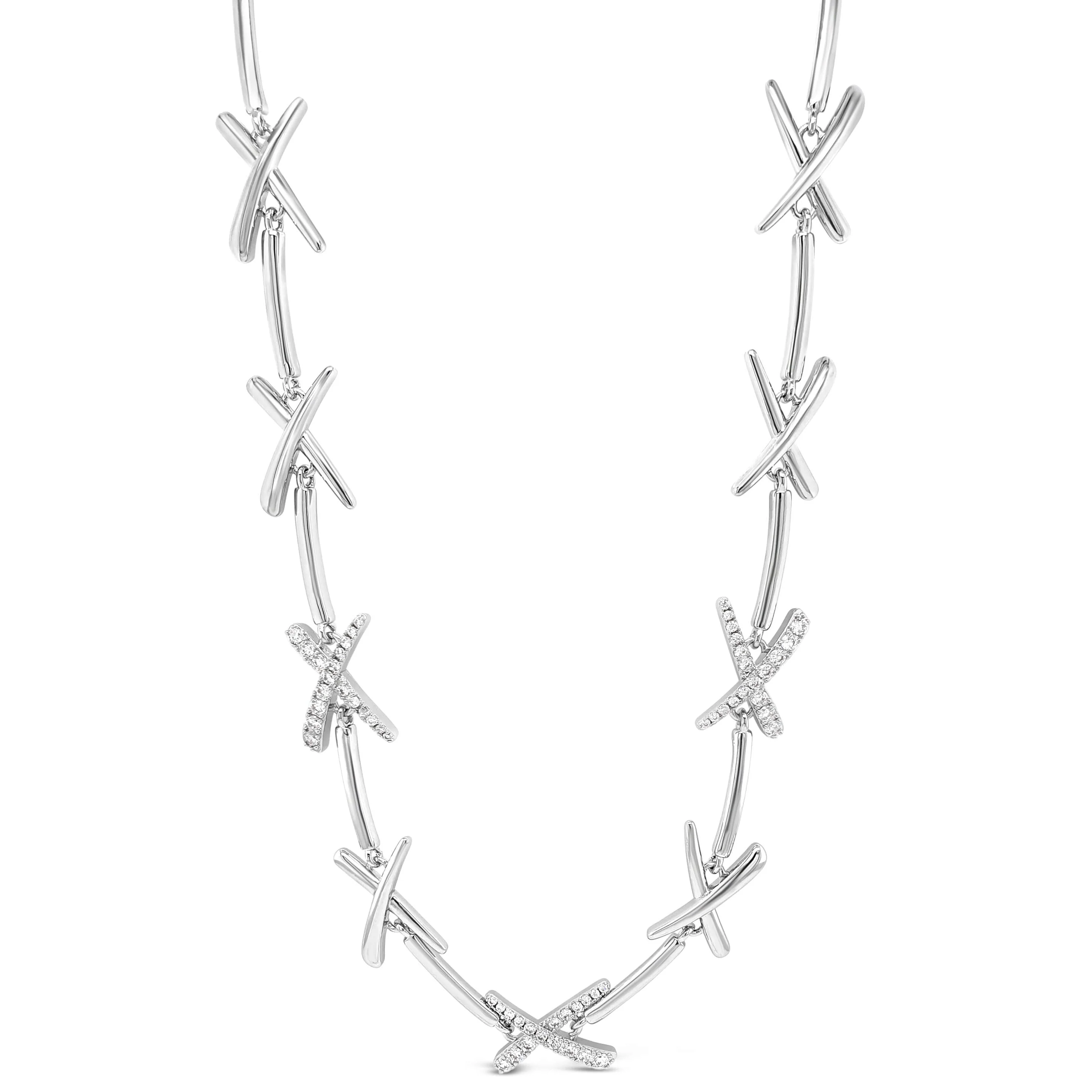 Absolute Silver Kisses Necklace