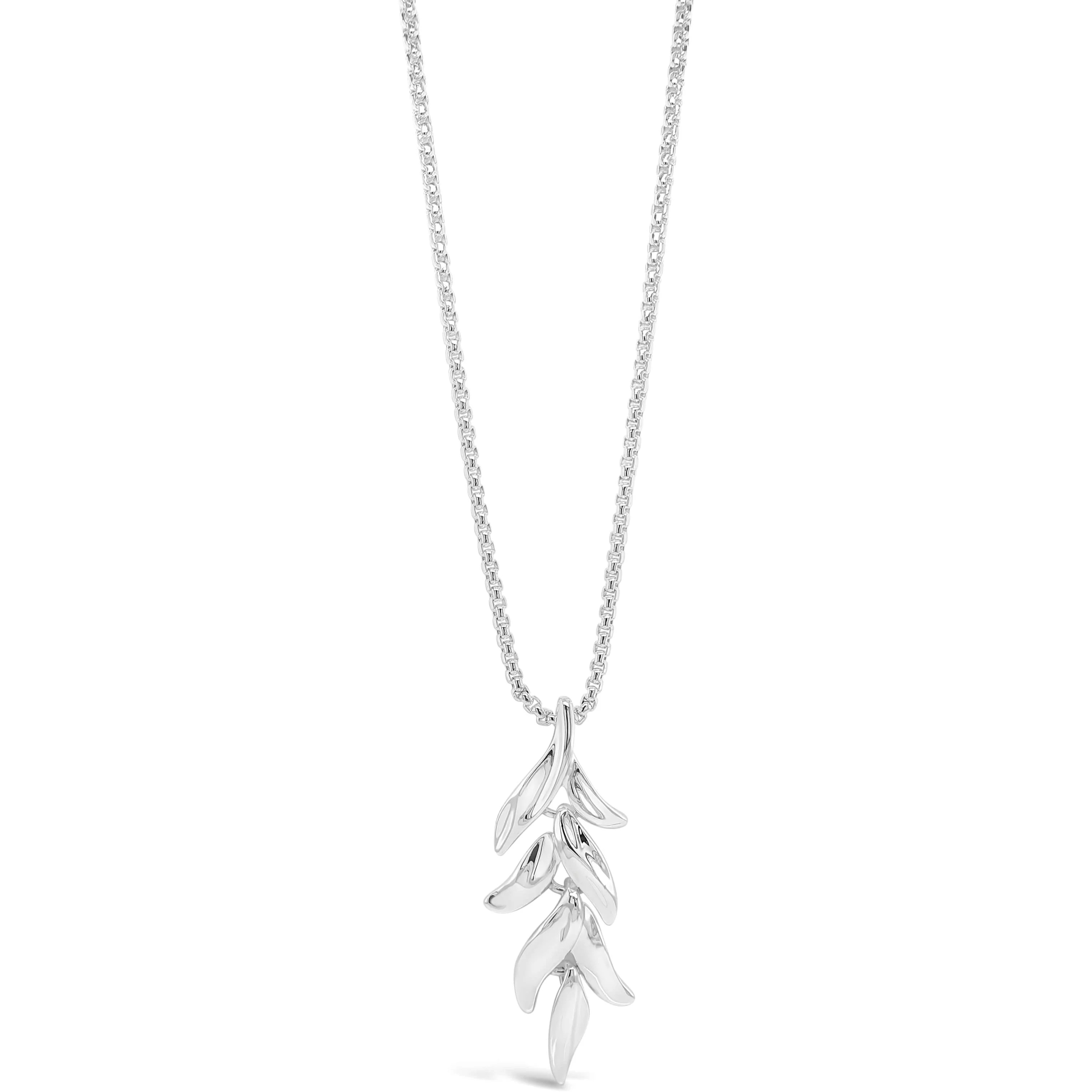 Absolute Silver Leaf Necklace