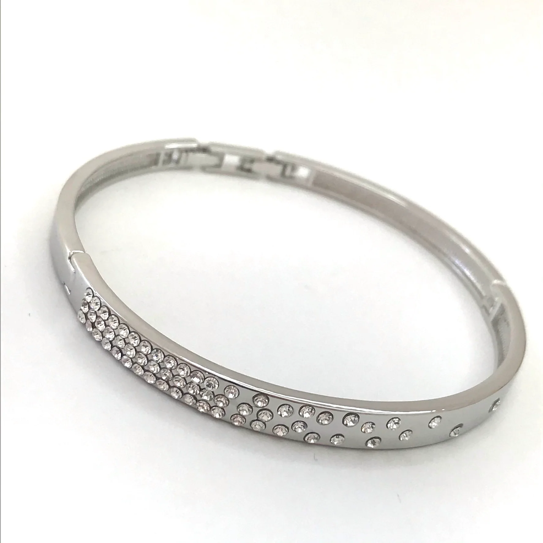 Absolute Sparkler Bangle - Silver - Image 3
