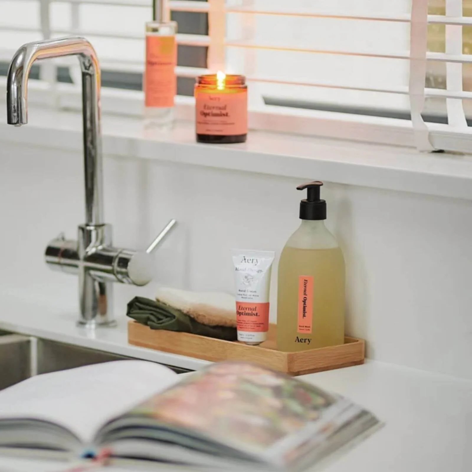 Aery Eternal Optimist Hand Wash - Neroli Blossom Jasmin and Sandalwood - Image 2