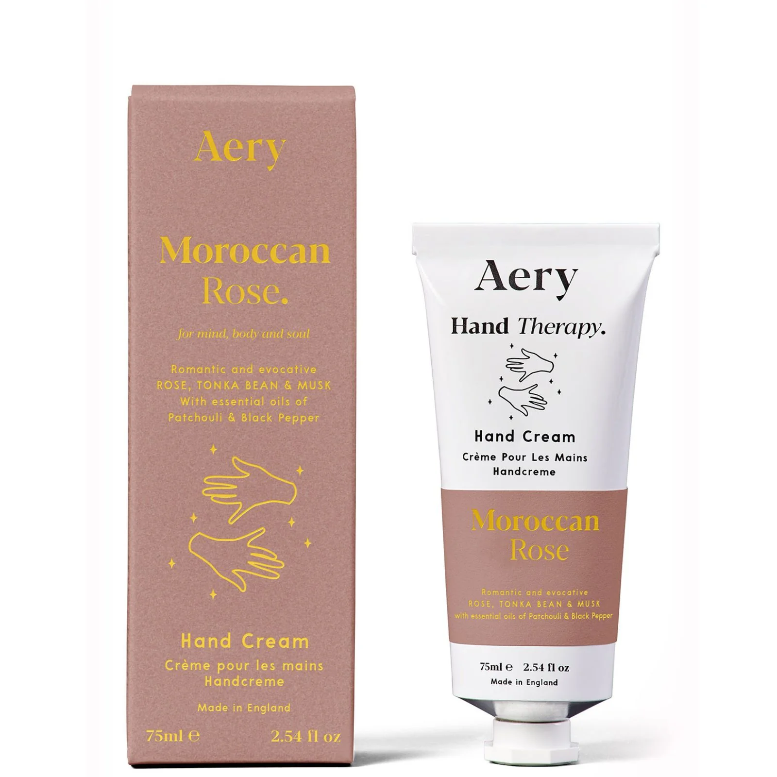 Aery Moroccan Rose Hand Cream - Rose, Tonka & Musk