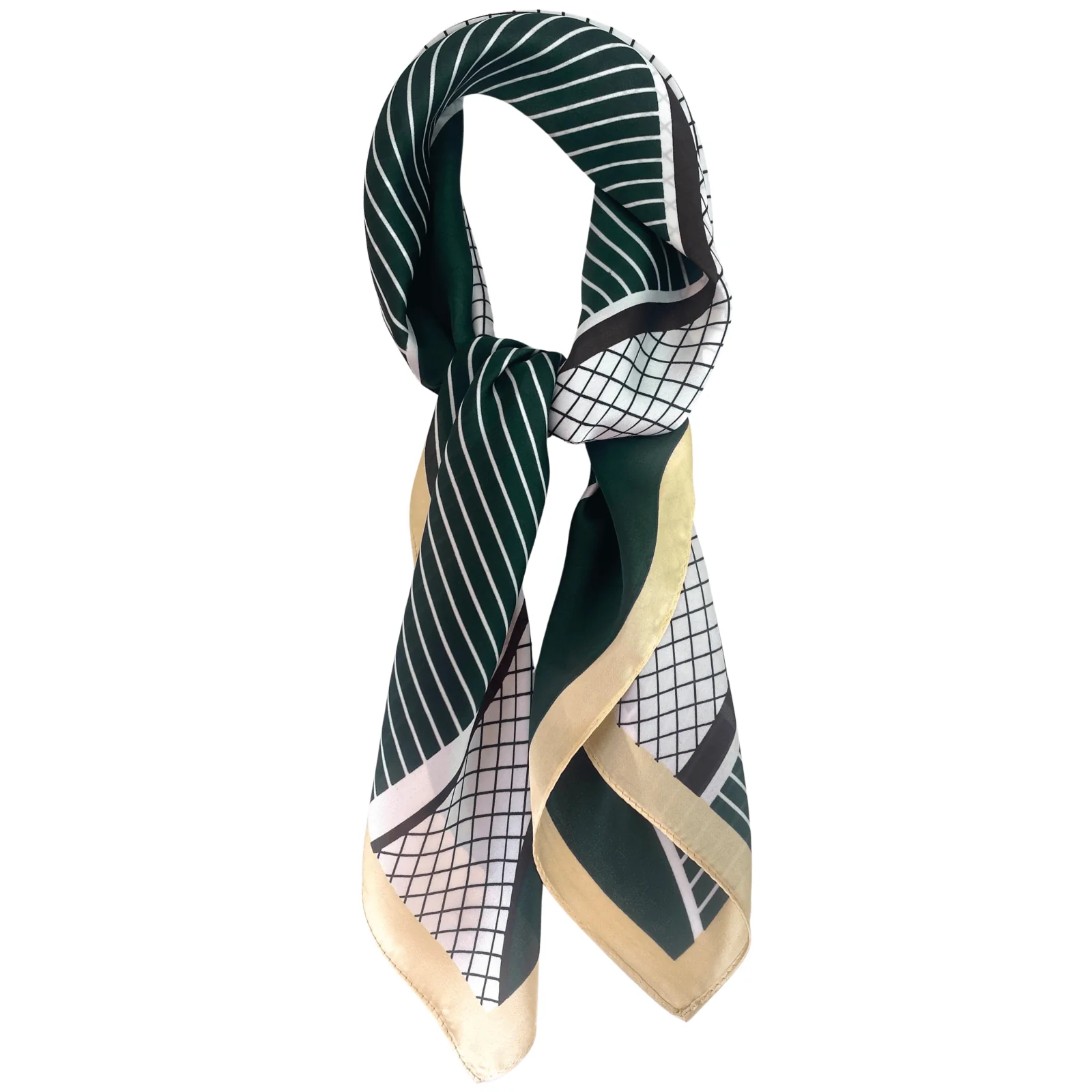 Aine Green Neck Scarf