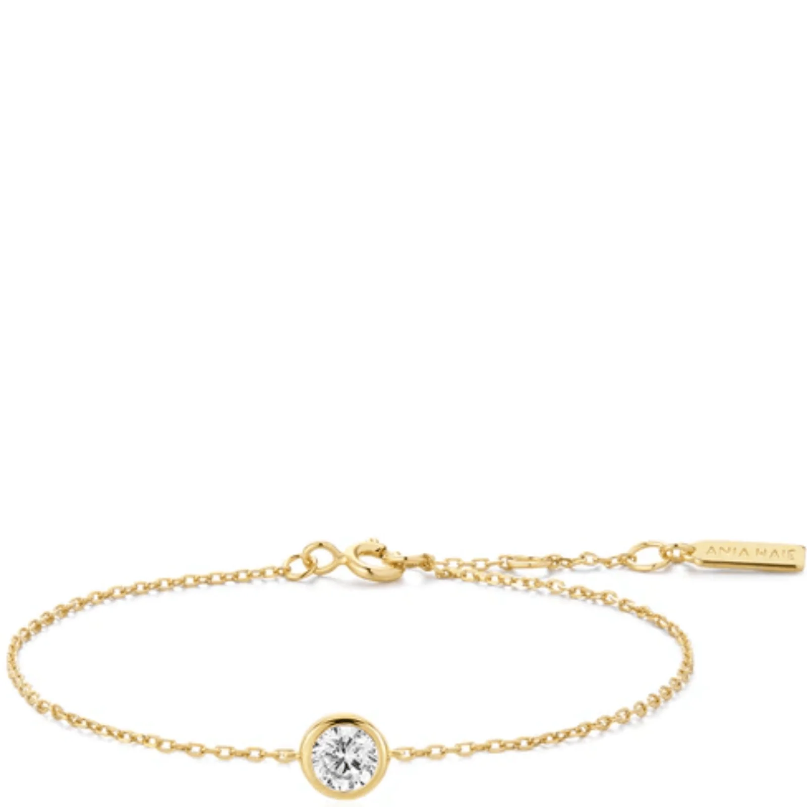 Ania Haie Glimmer Glow Just You Gold Solitaire Bracelet