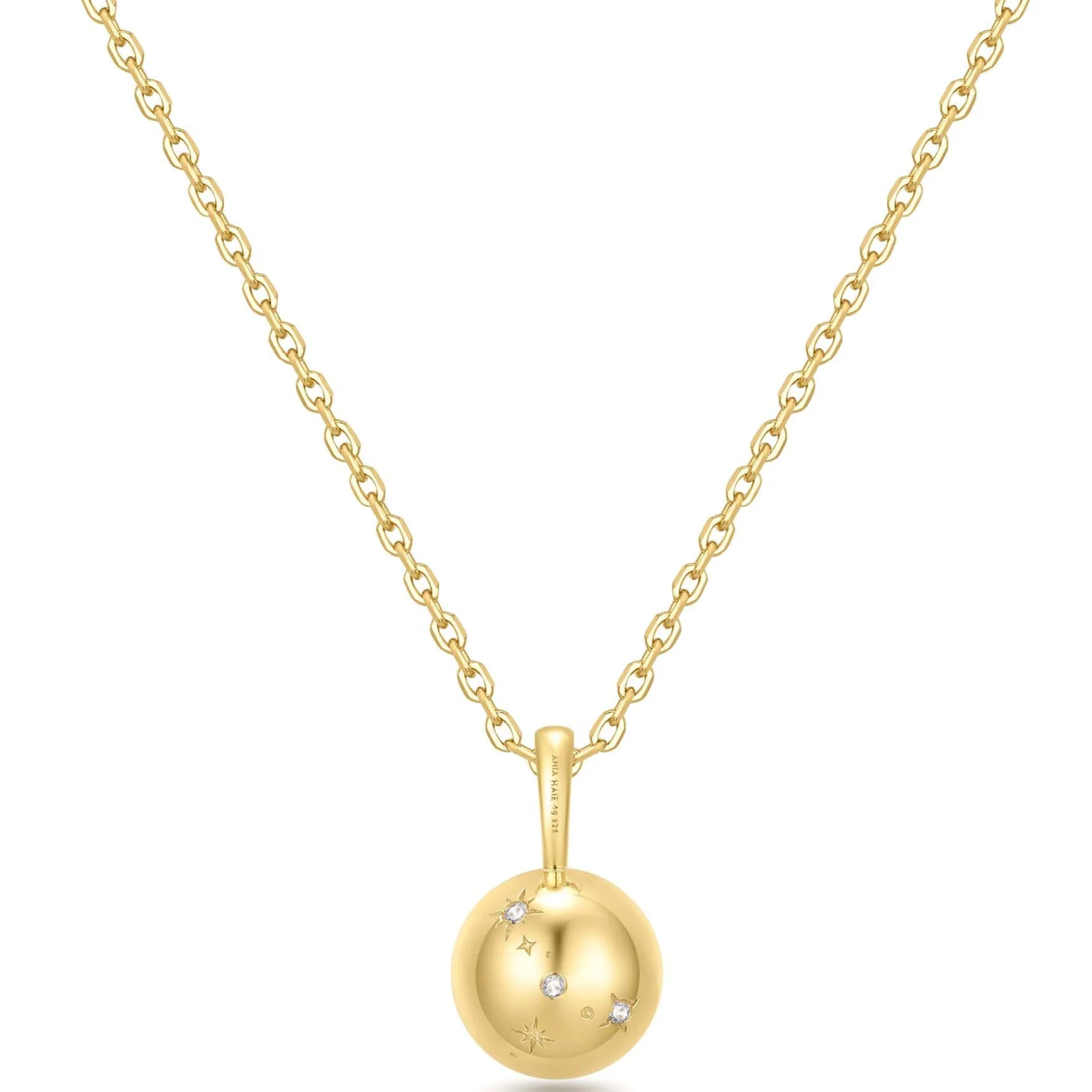 Ania Haie Lady Cozy Gold Tiger Eye Pendant Necklace - Image 2