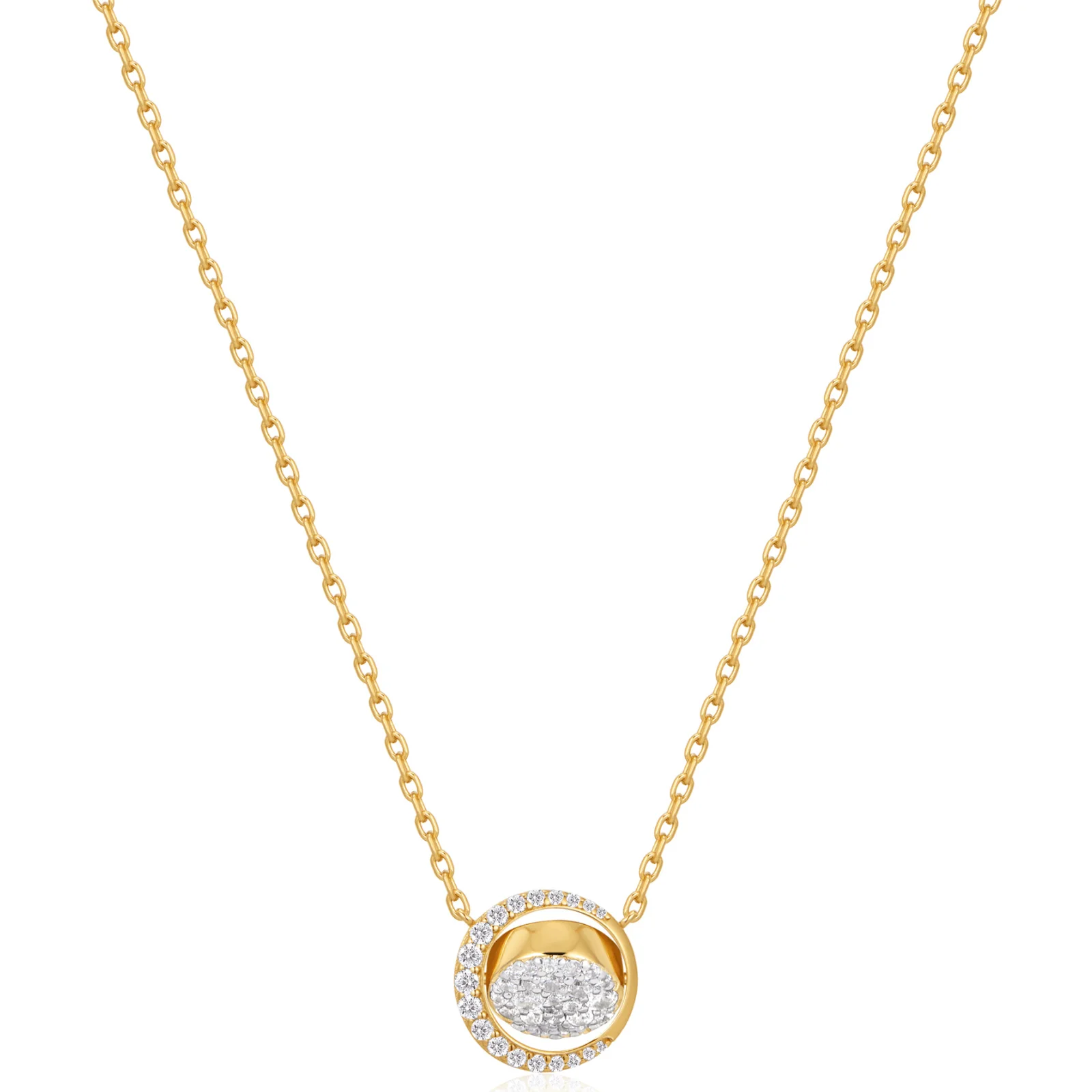 Ania Haie Luna Gaze Gold Reversible Necklace - Image 2