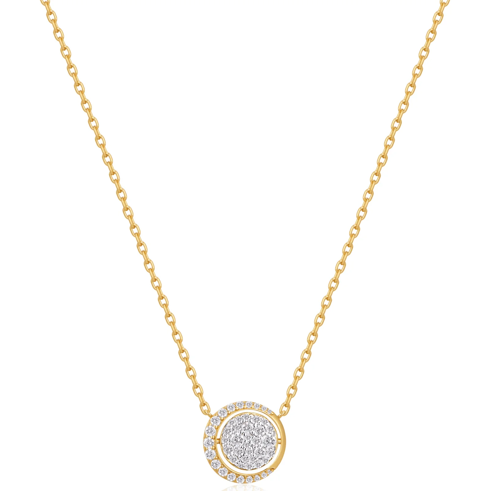 Ania Haie Luna Gaze Gold Reversible Necklace - Image 3