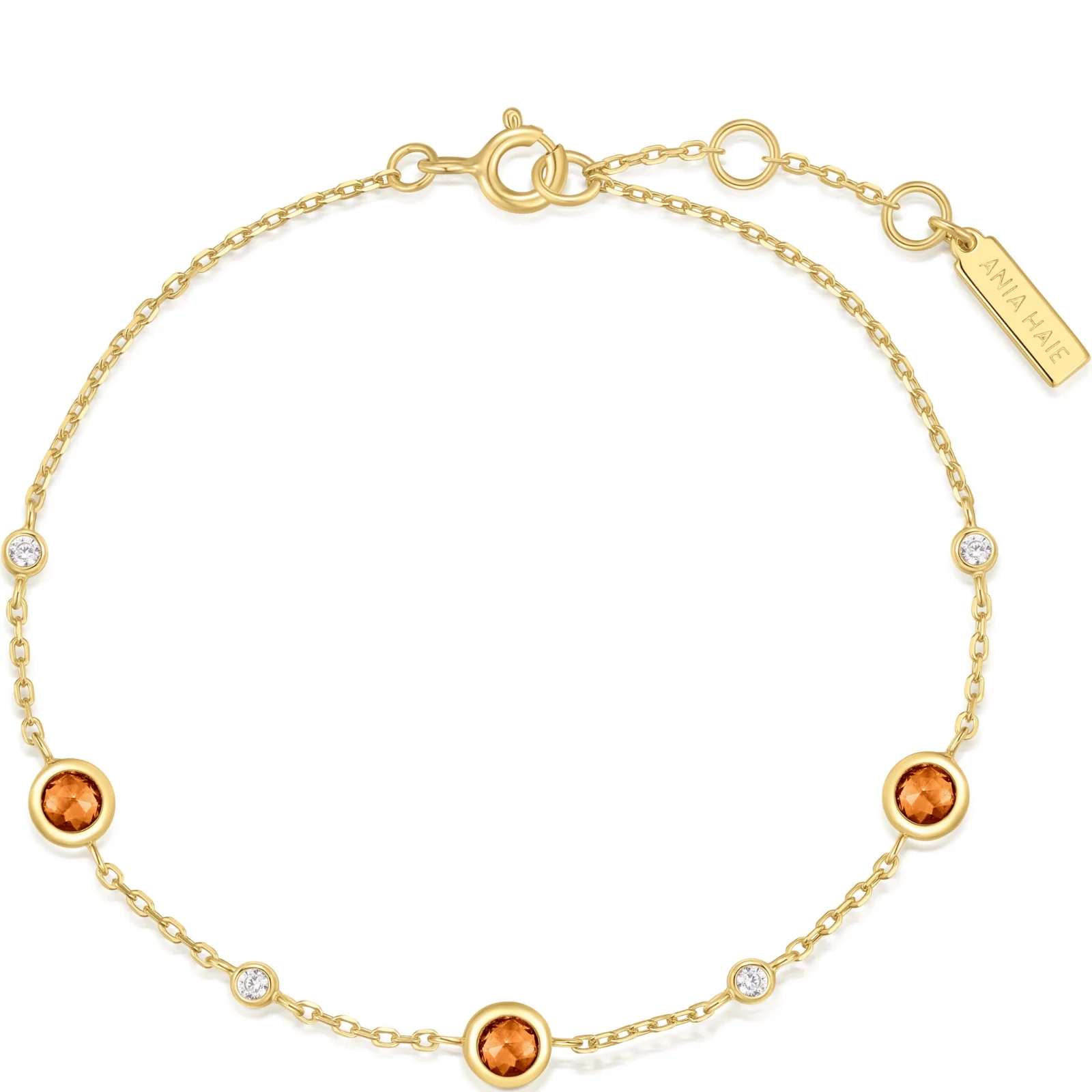 Ania Haie Melodic Poet Gold Nano Gem Bracelet - Image 2