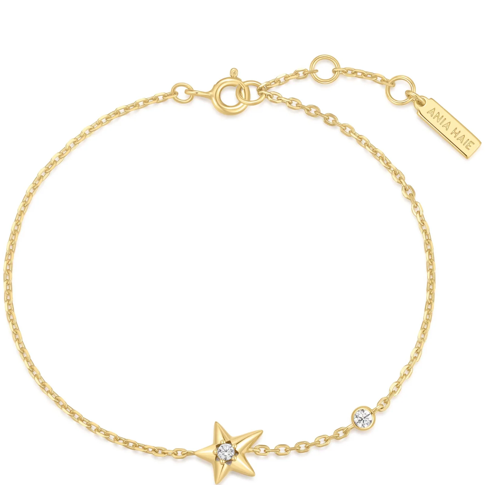 Ania Haie Melodic Poet Gold Star Bracelet - Image 2
