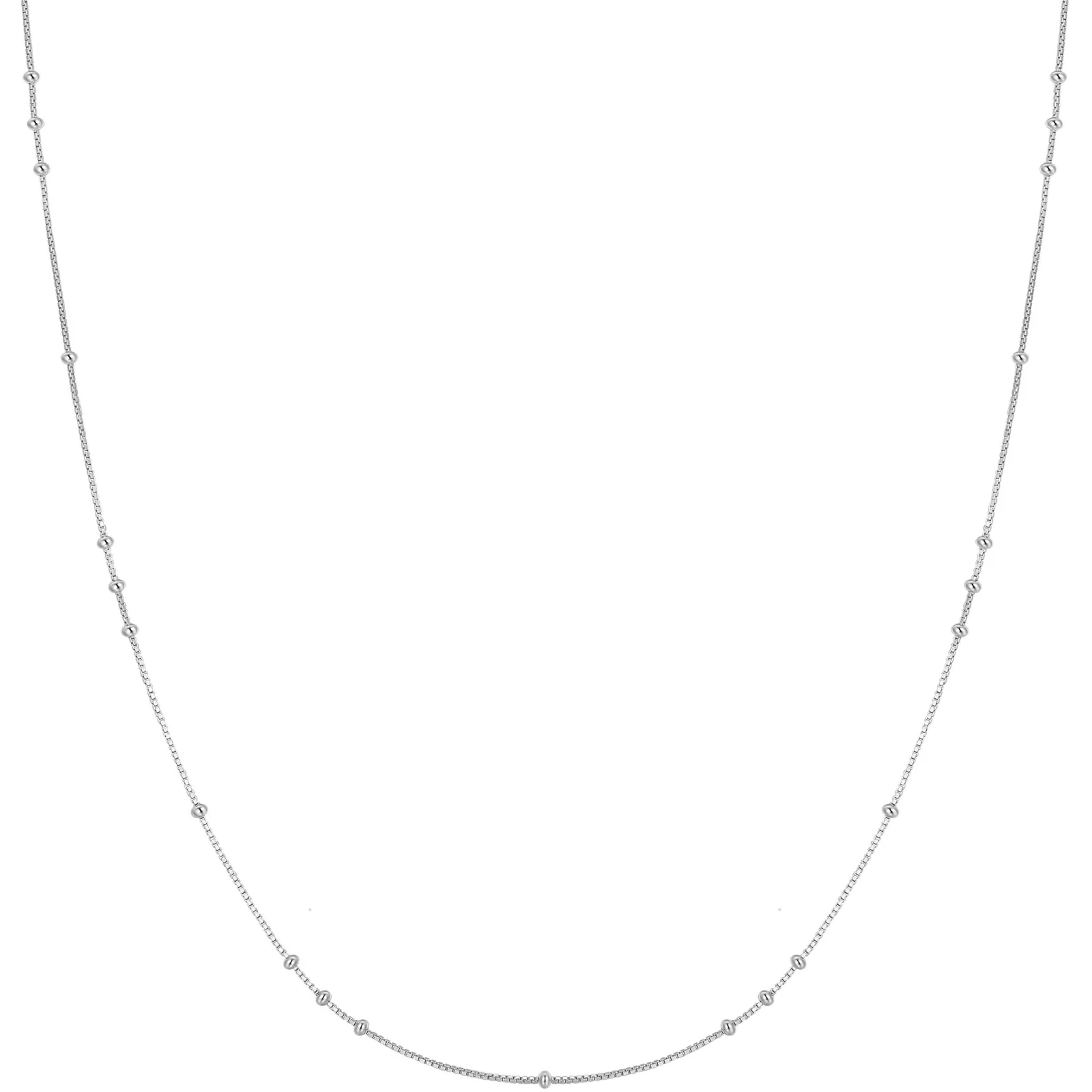 Ania Haie Melodic Poet Silver Mini Bead Necklace
