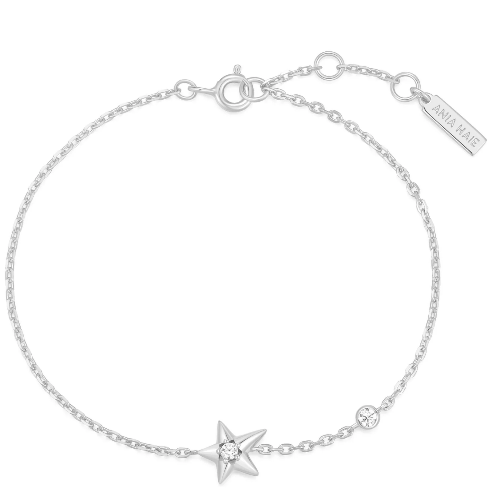Ania Haie Melodic Poet Silver Star Bracelet - Image 2
