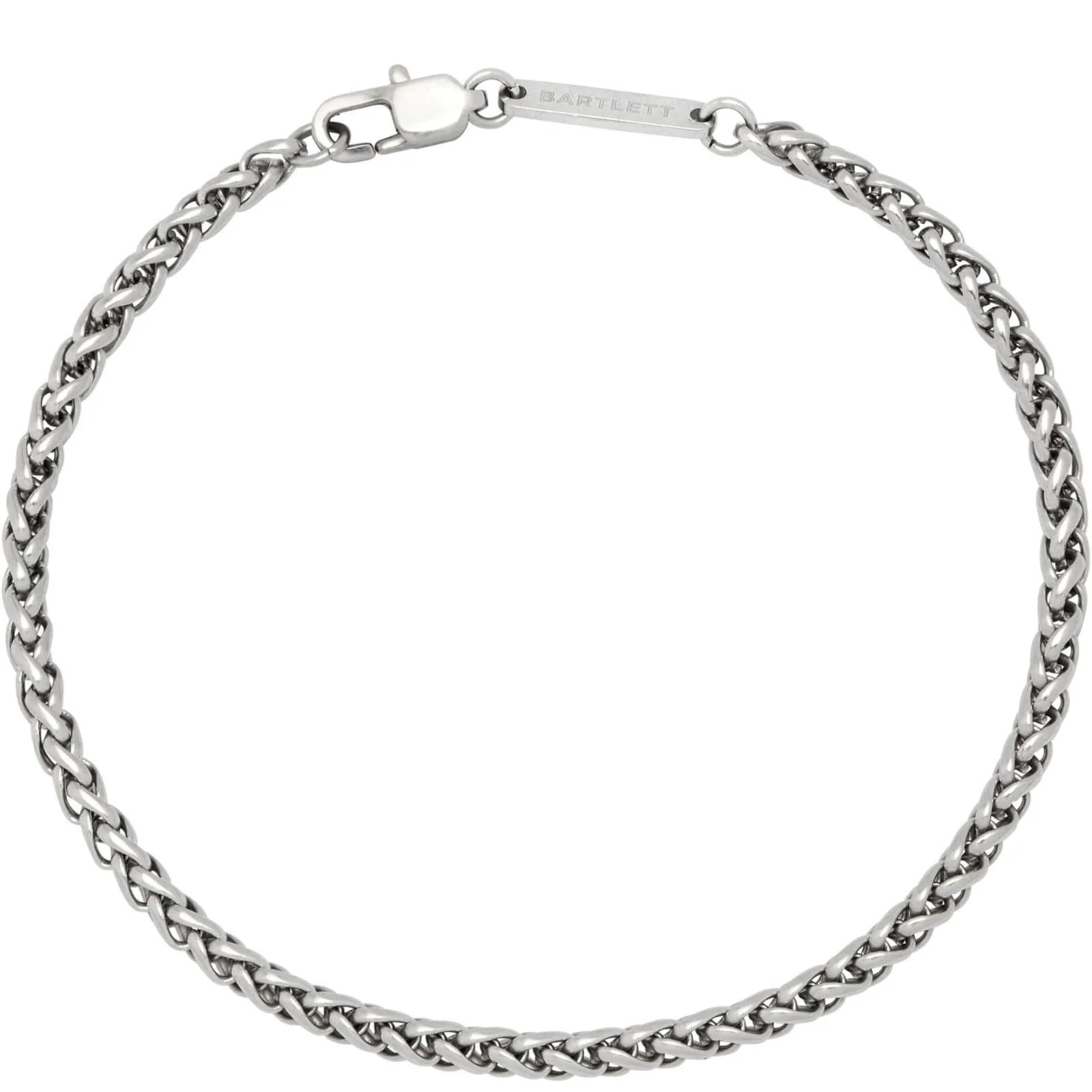 Bartlett Gents Spiga Chain Silver Bracelet