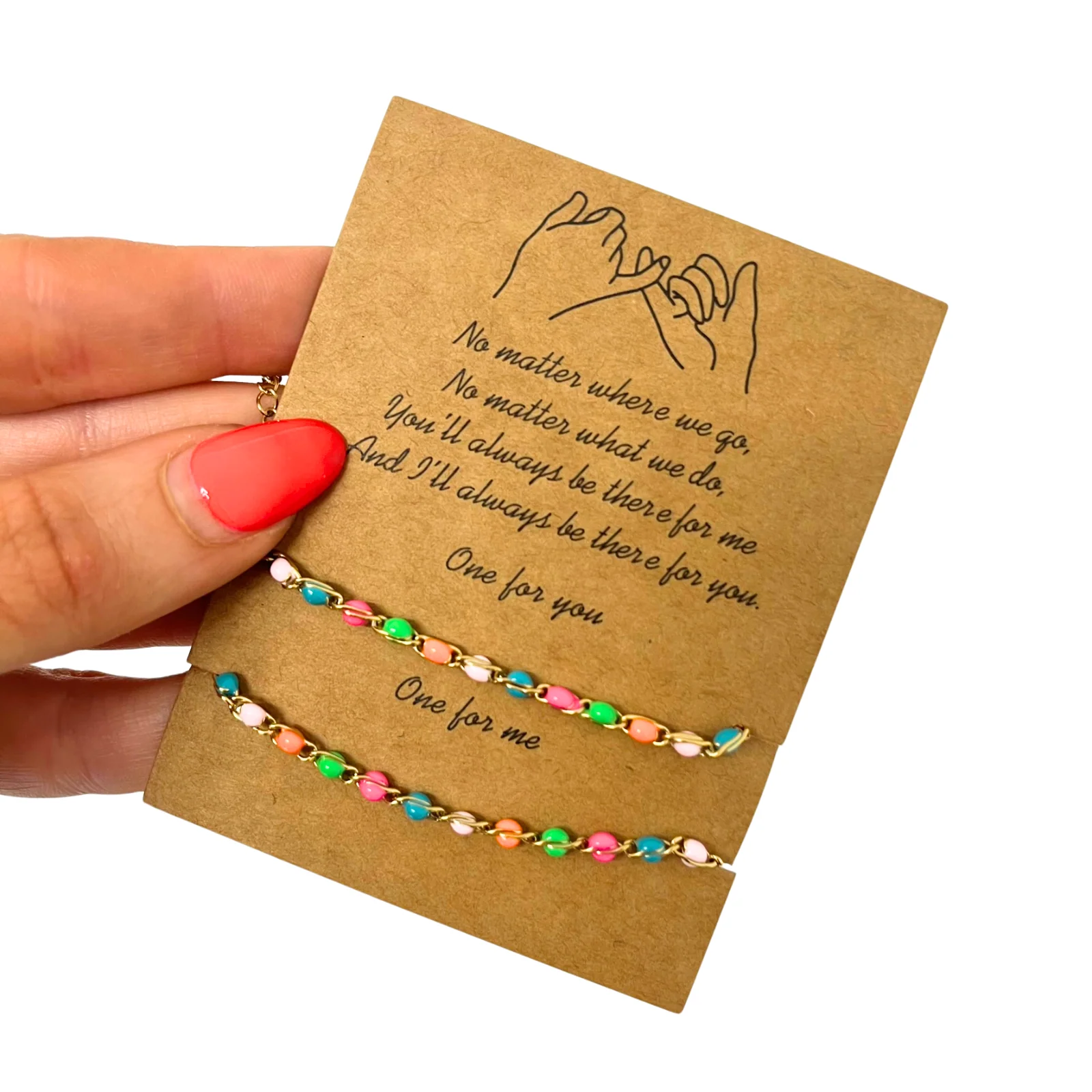 BeJeweled At Soul Friendship Beaded Bracelet Pair - Image 4