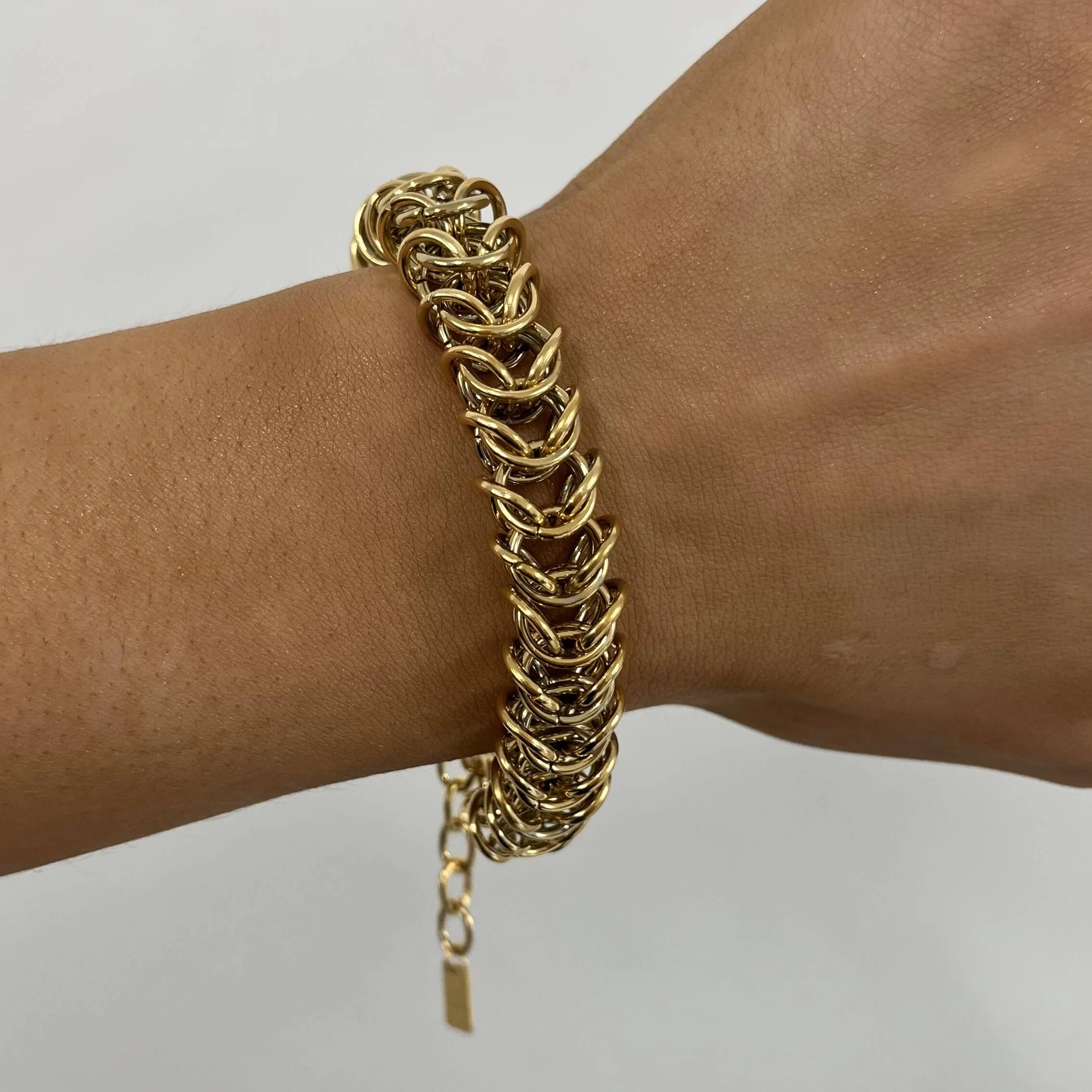 BeJeweled At Soul Gold Multi Link Bracelet