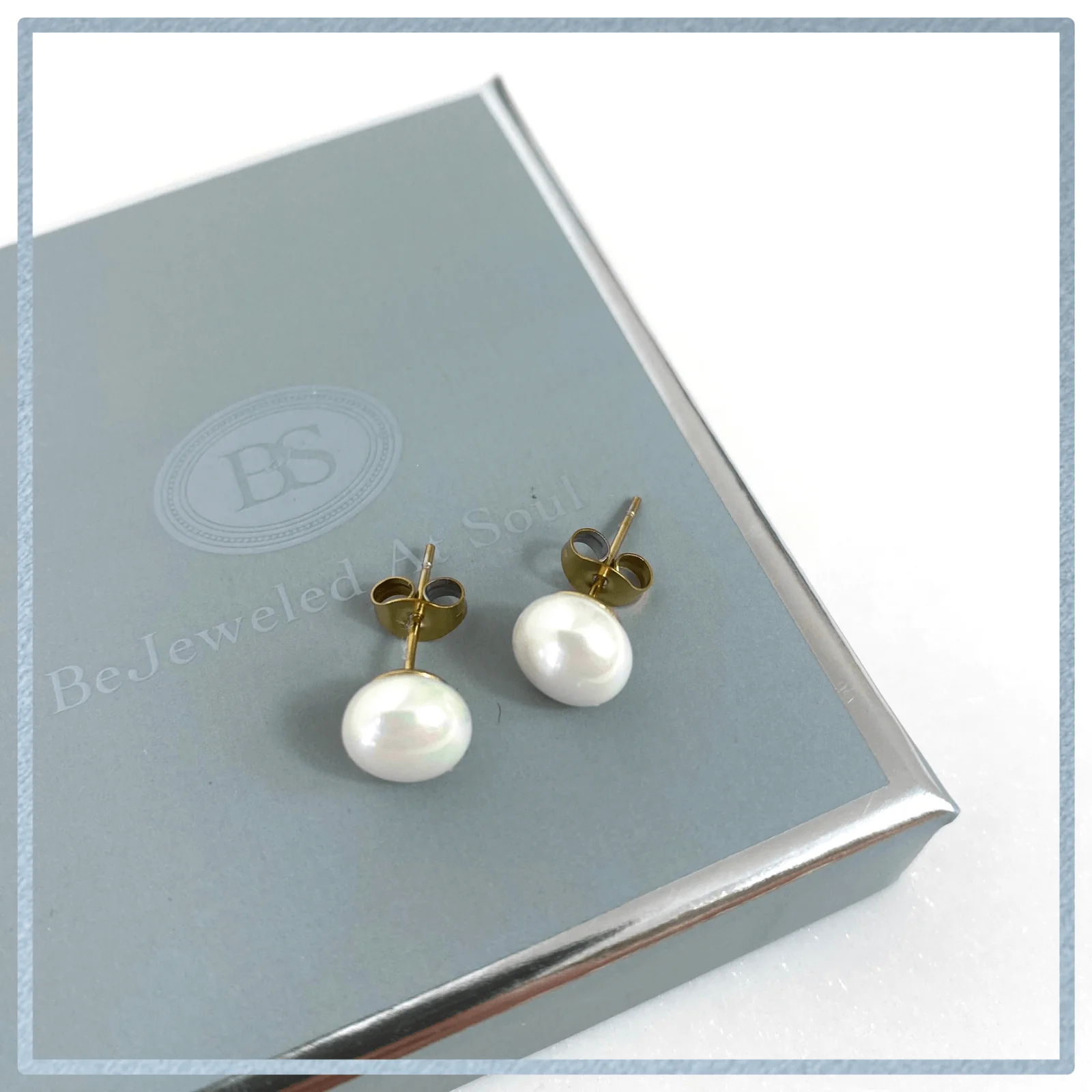 BeJeweled At Soul Pearl Stud Earrings