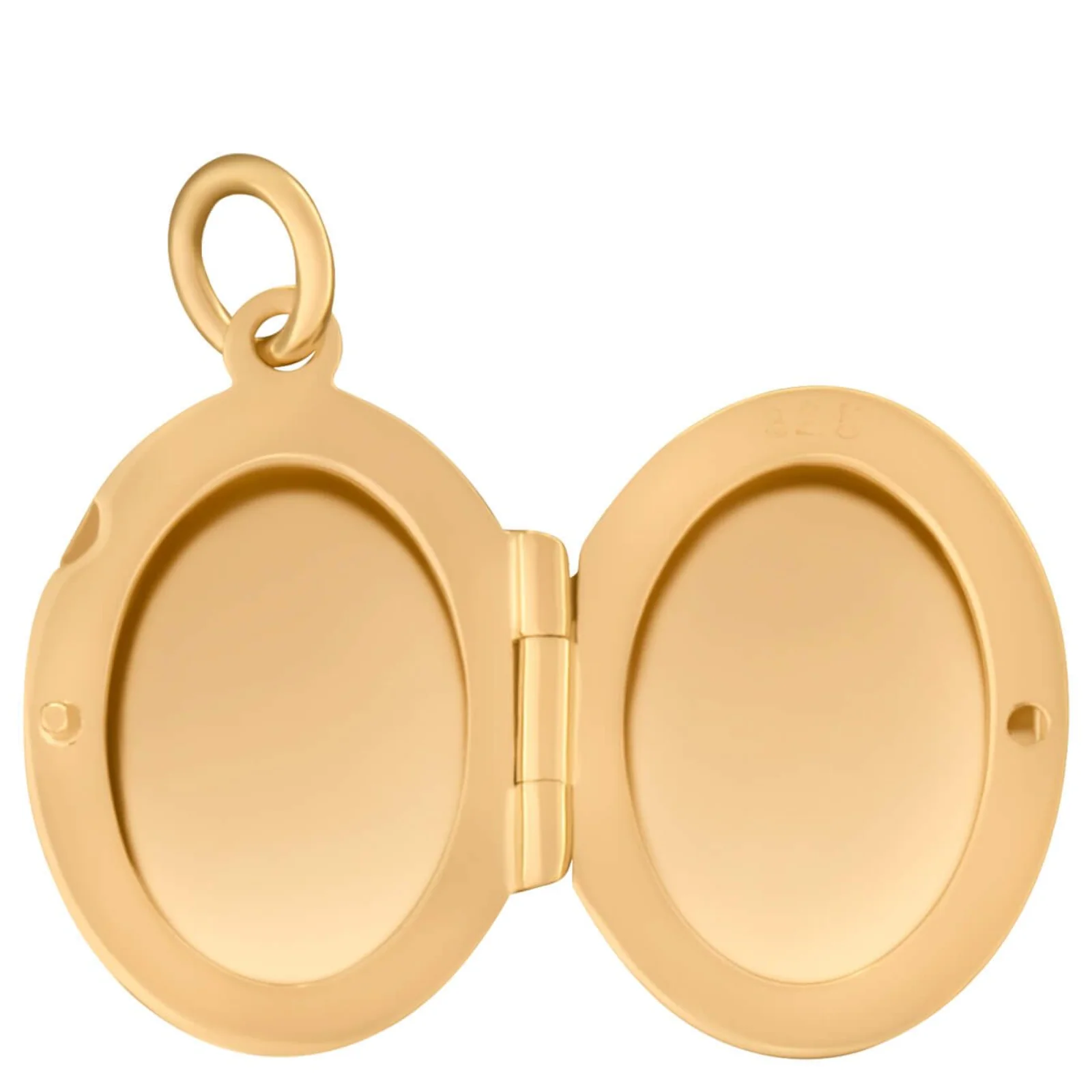 BeJeweled Bespoke Gold Oval Locket - Image 2