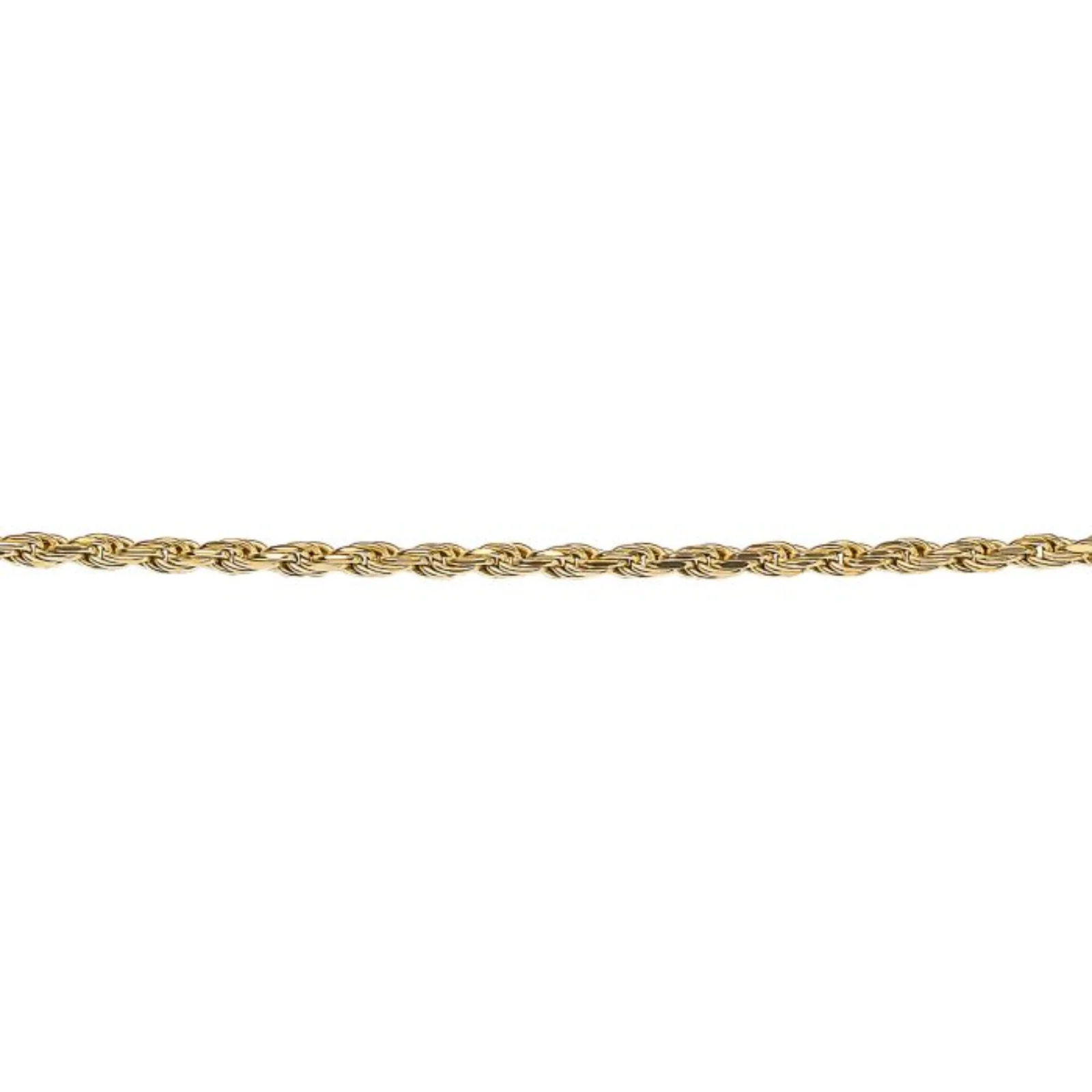 BeJeweled Bespoke Gold Twist Rope Chain