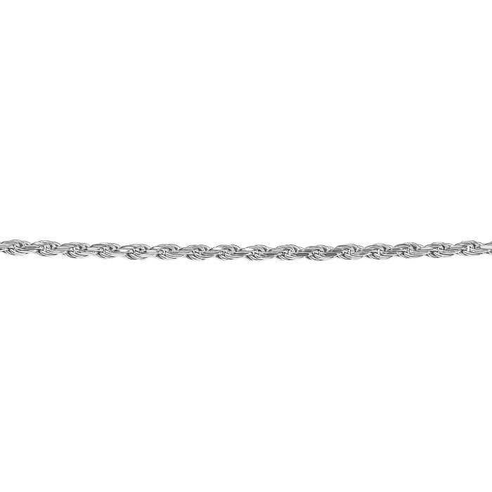 BeJeweled Bespoke Silver Twist Rope Chain