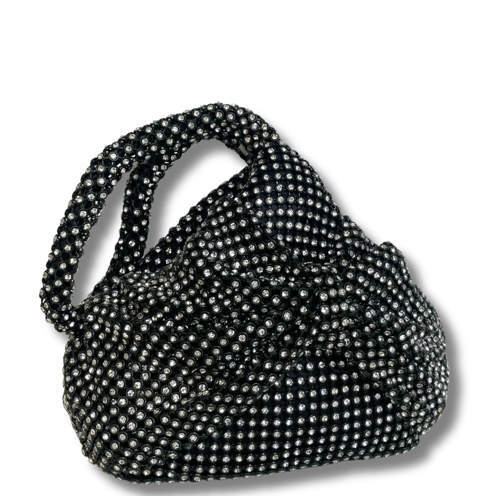 Sorento Black Sparkly Occasion Bag