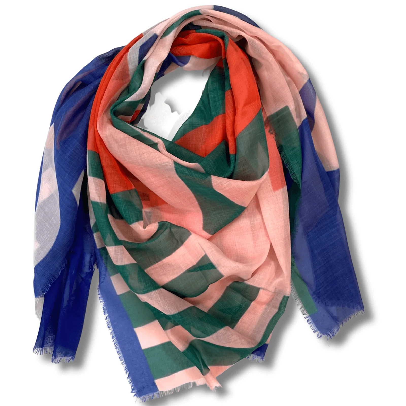 Bold Graphic Art Print Scarf