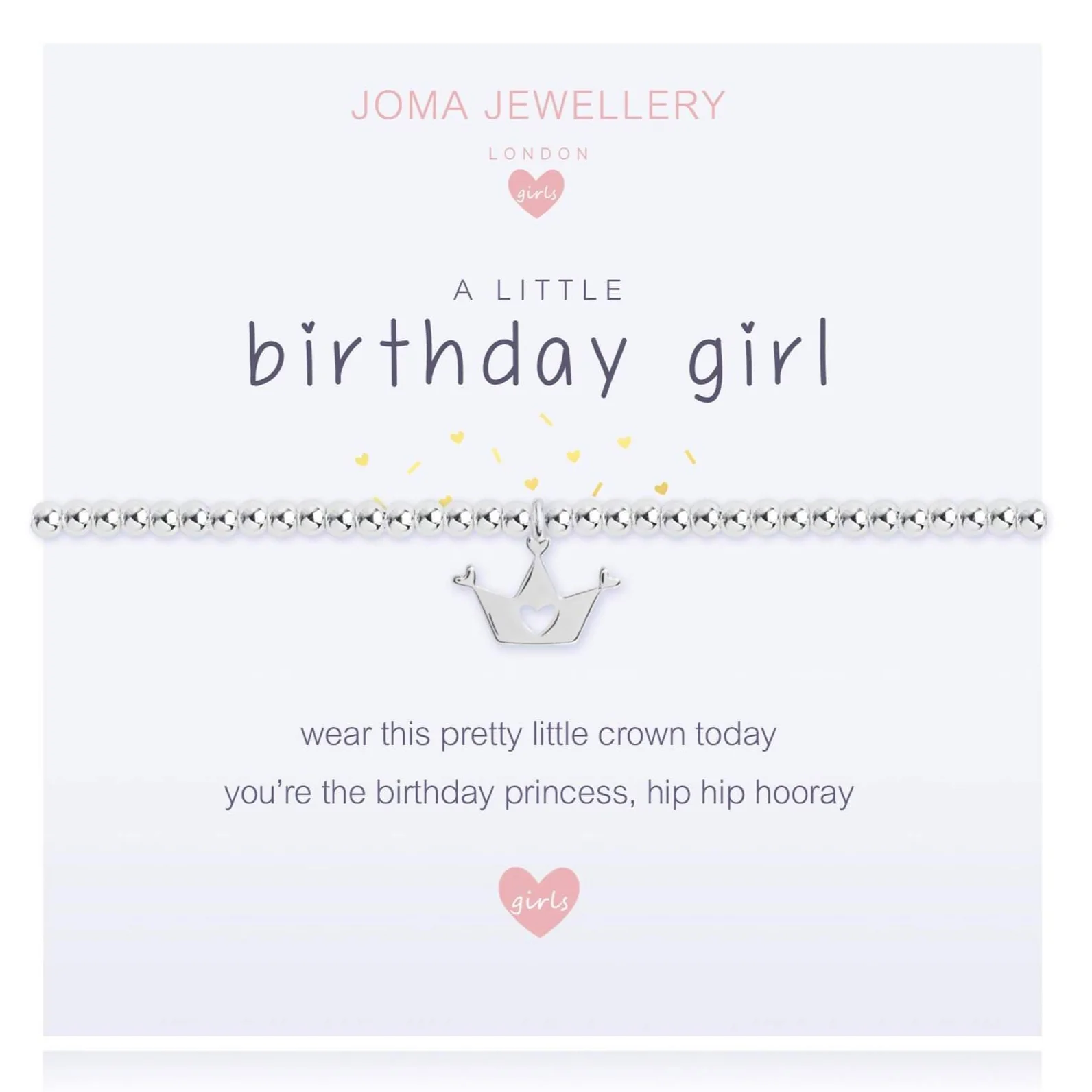 Joma Kids Birthday Girl Bracelet