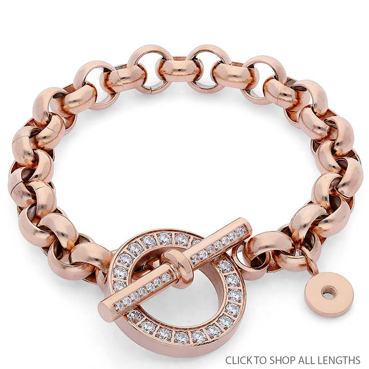 Qudo Ceccano Deluxe Bracelet - Rose Gold