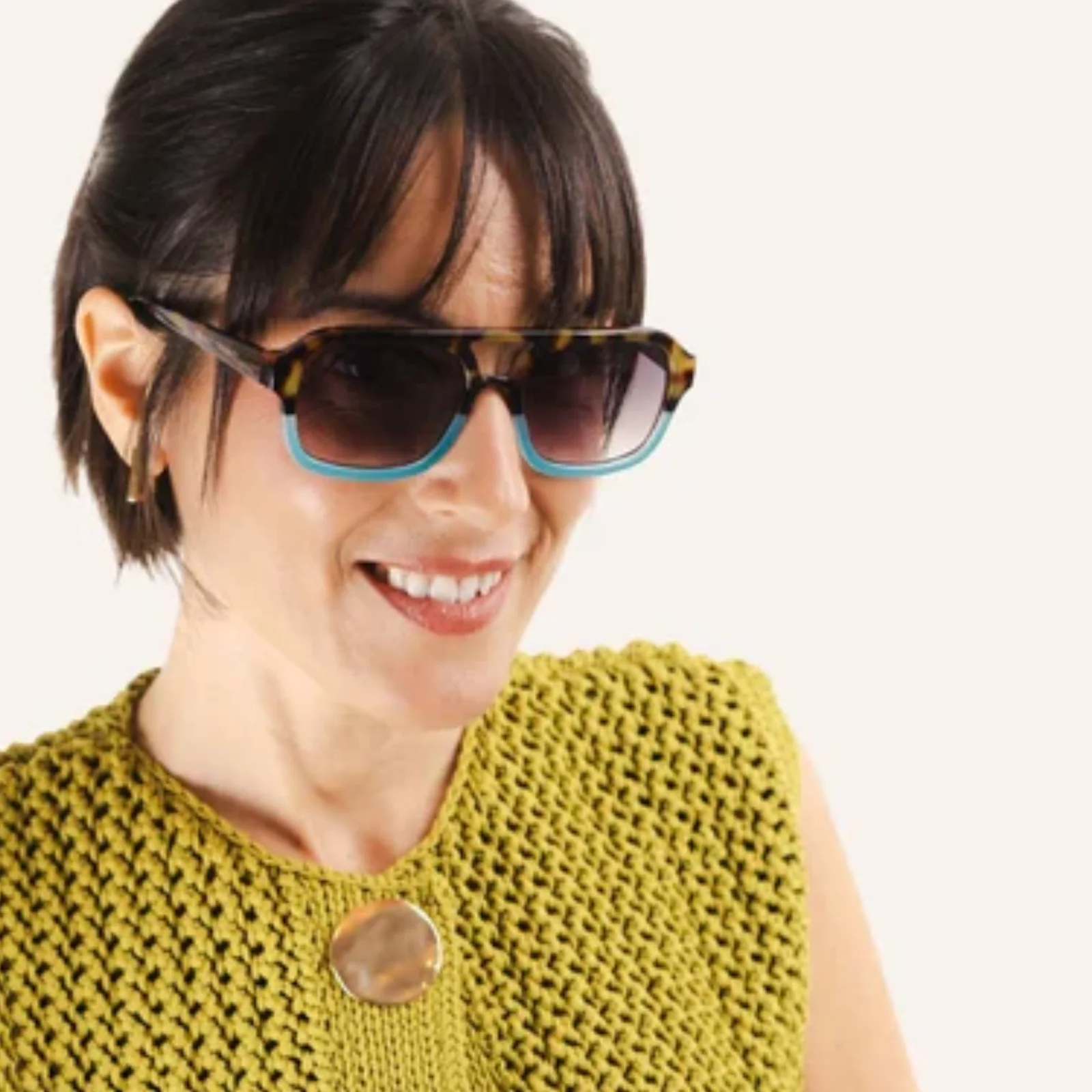 Charly Therapy Robert Sunglasses - Turquoise - Image 3