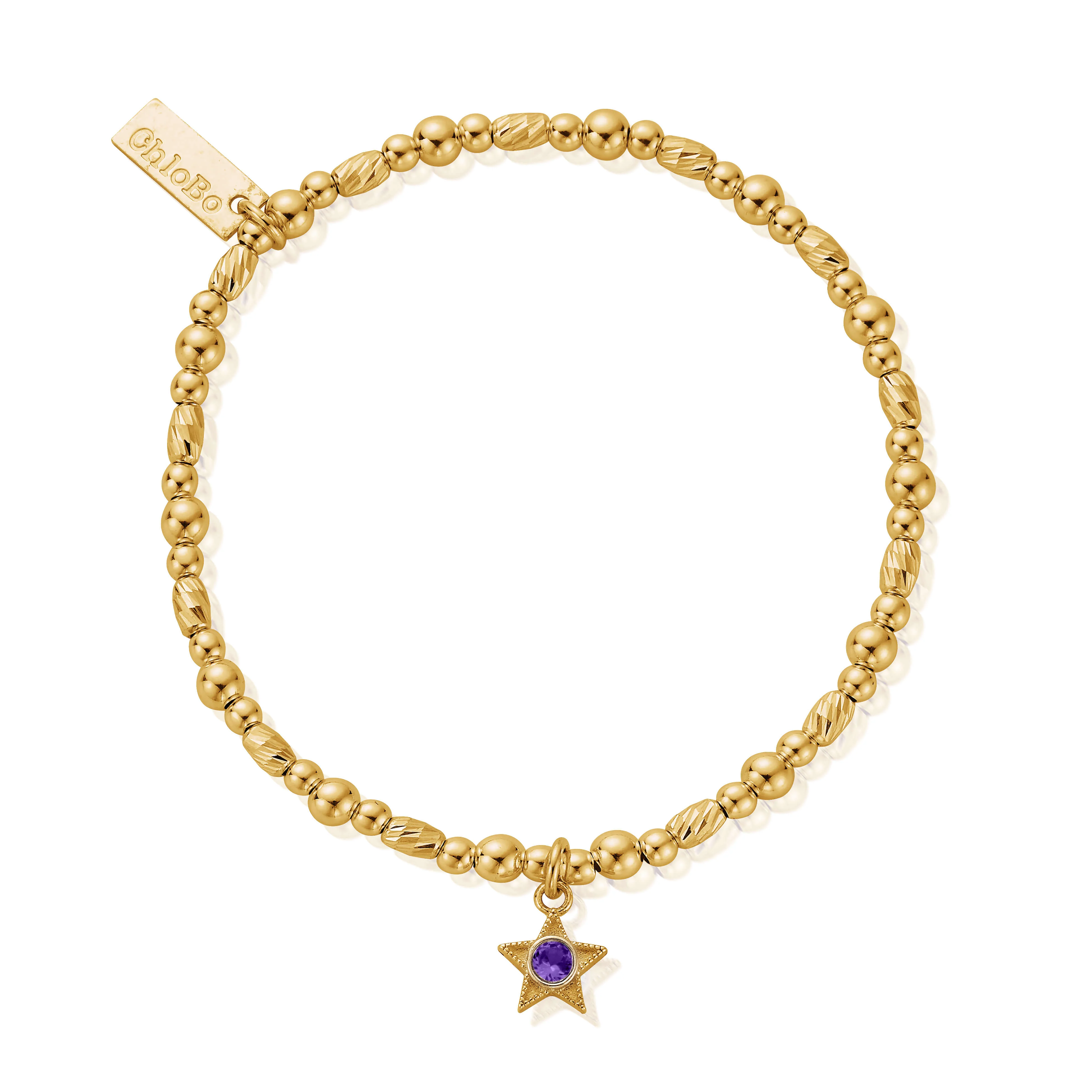 ChloBo Birthstone Bracelet - Gold - Image 12