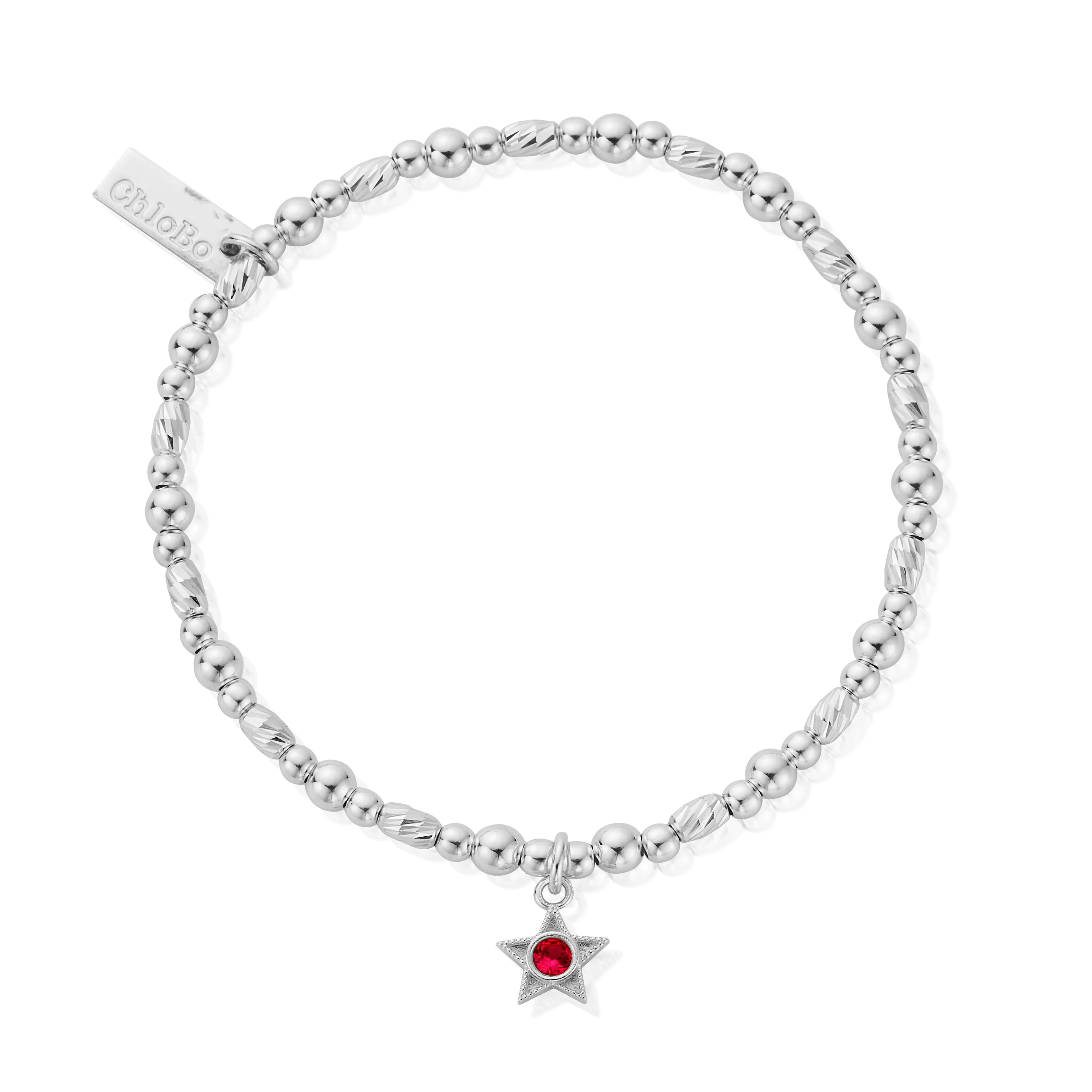 ChloBo Birthstone Bracelet - Silver - Image 4