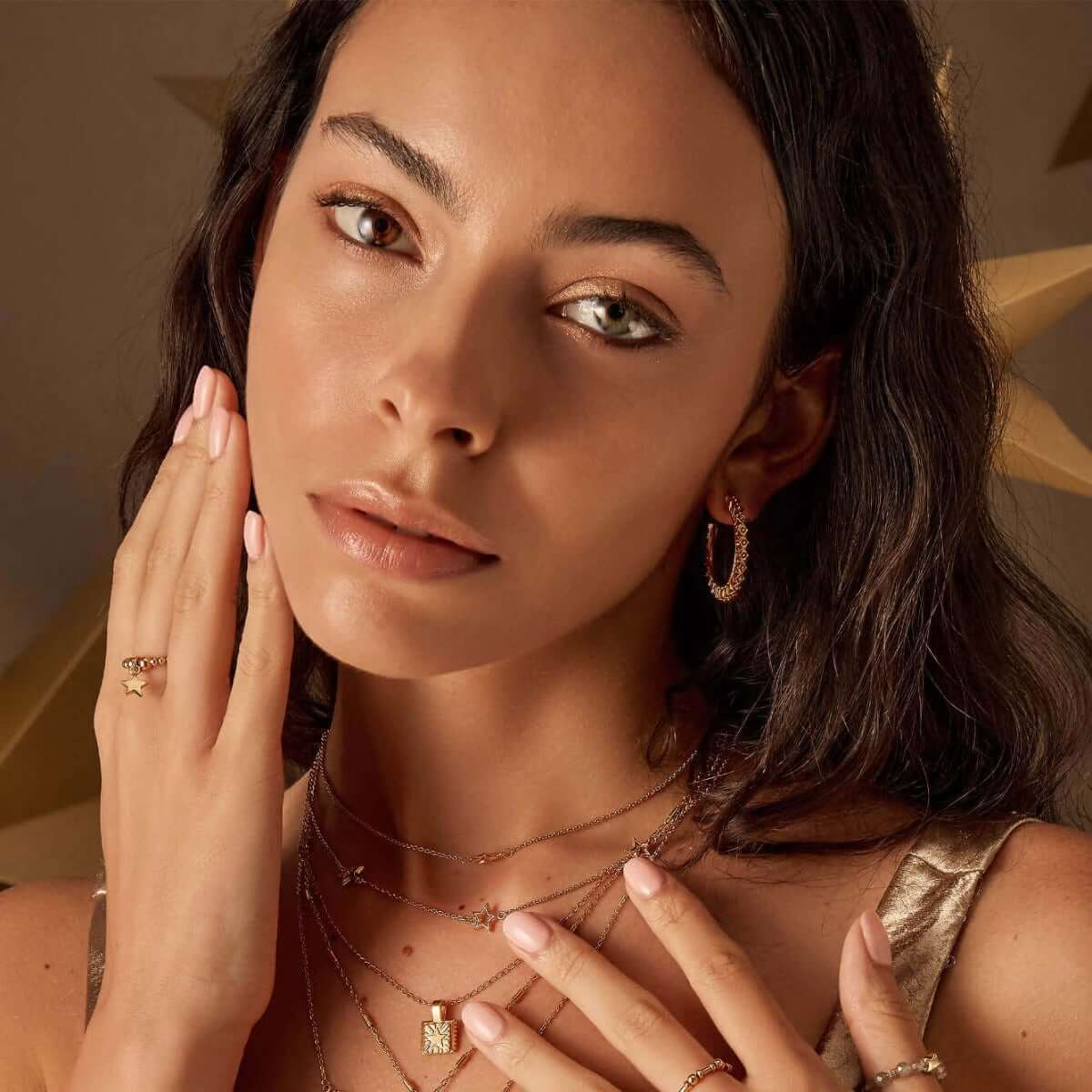 ChloBo Moonbeam Hoop Earrings - Image 3