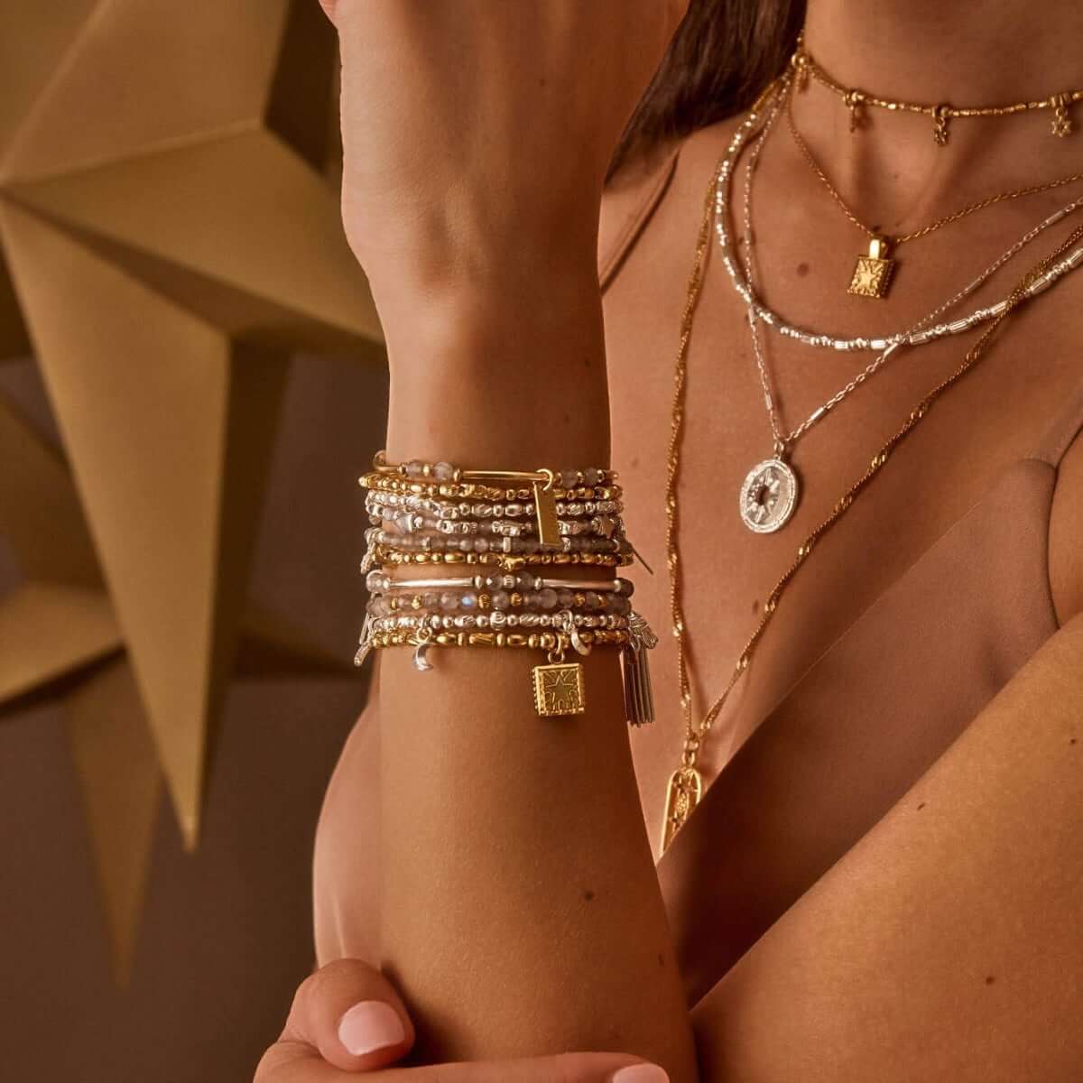 ChloBo Celestial Wonderer Bracelet - Gold - Image 2