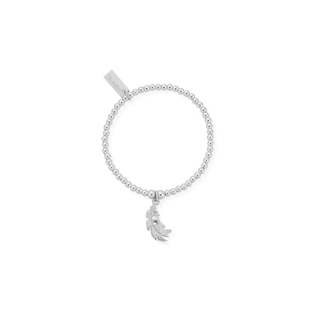 ChloBo Kids Cute Charm Feather Heart Bracelet - Image 2