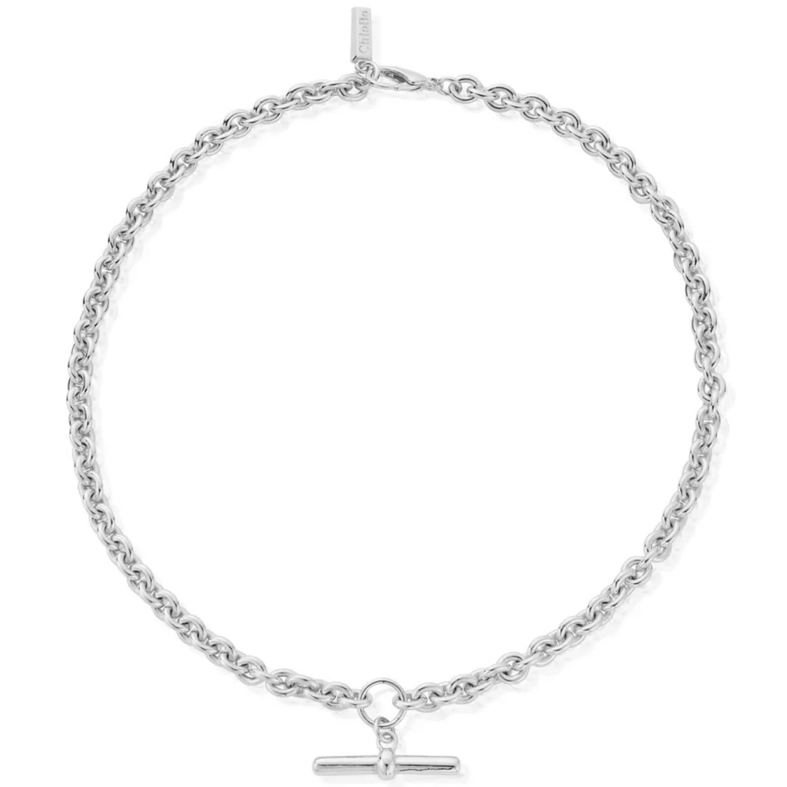 ChloBo Couture Anchor Chain TBar Necklace
