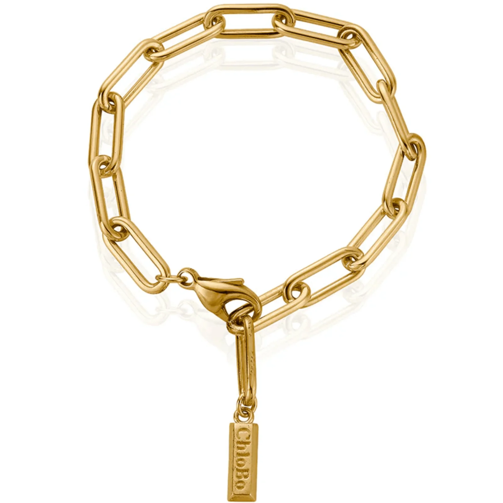 ChloBo Couture Medium Link Bracelet - Gold