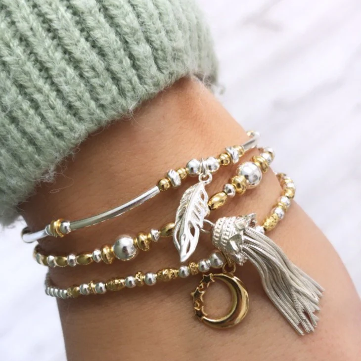 ChloBo Gold & Silver Bracelet Set - Image 2