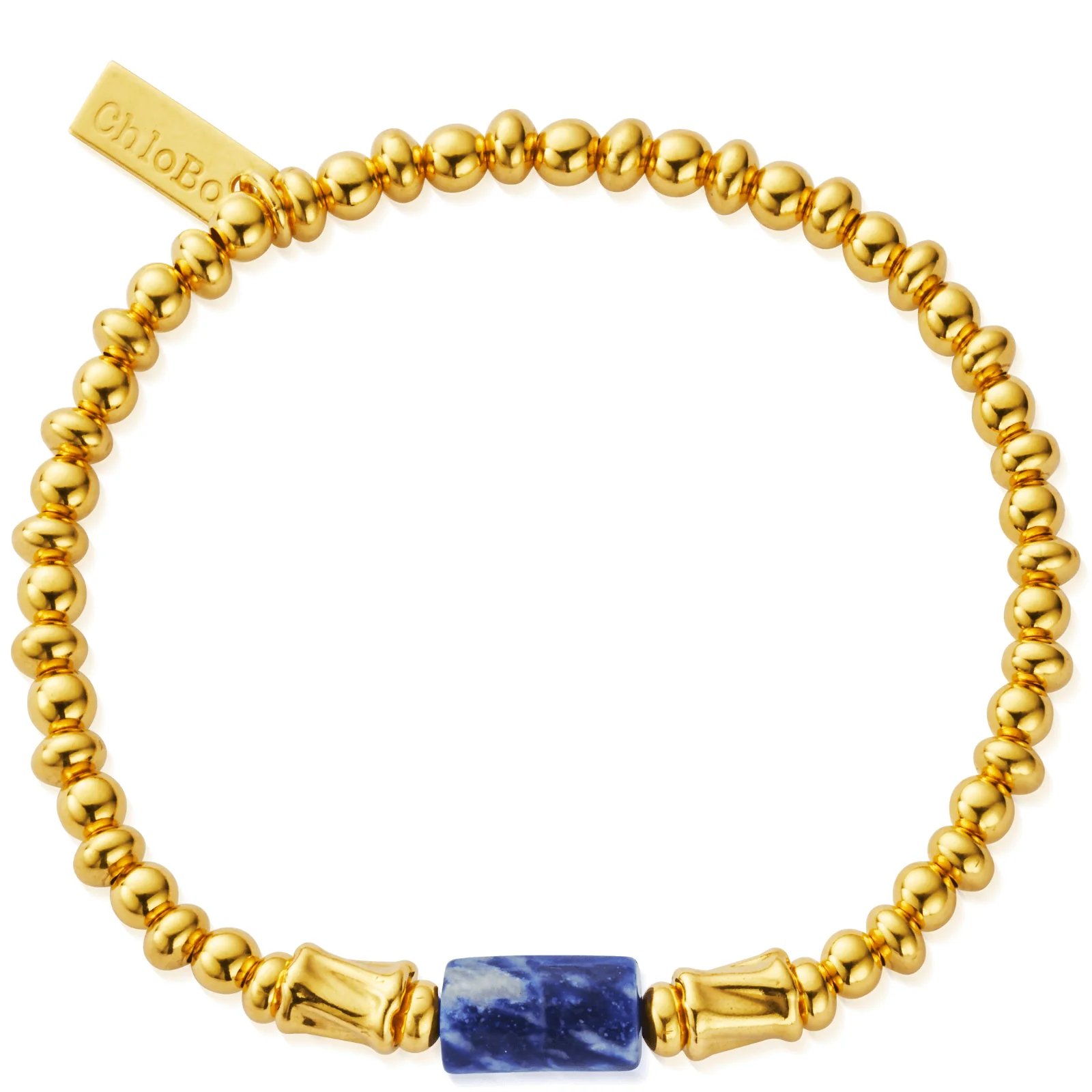 ChloBo Guidance Spirit Stone Bracelet - Gold