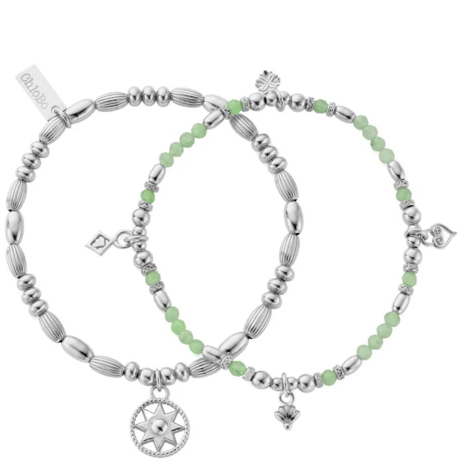 ChloBo Harmony Aventurine Bracelet Set
