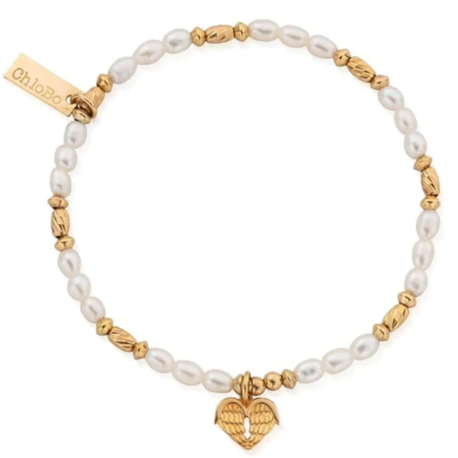 ChloBo Heart Of Love Bracelet - Gold